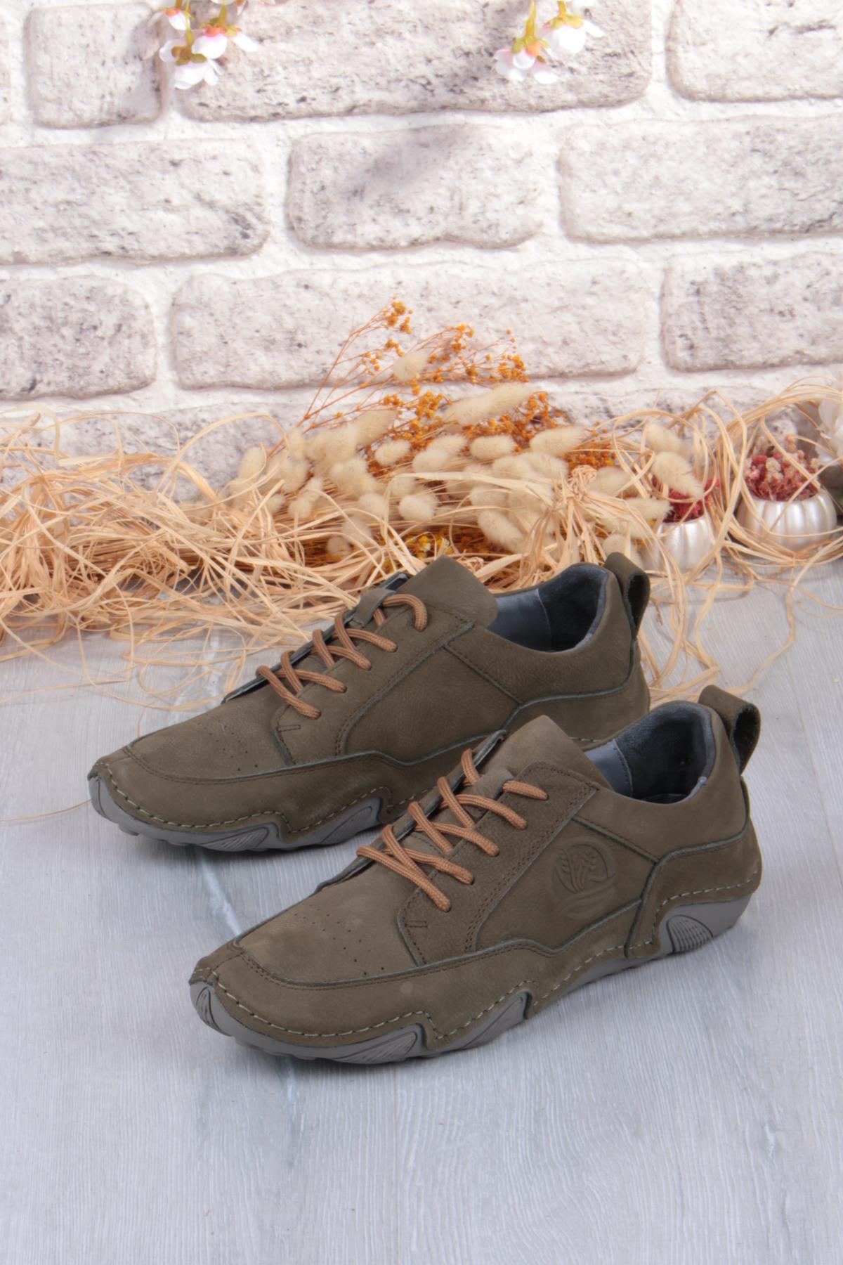 42325 Comfort Rahat Esnek Hakiki Deri Erkek Ayakkabı - Görsel 4