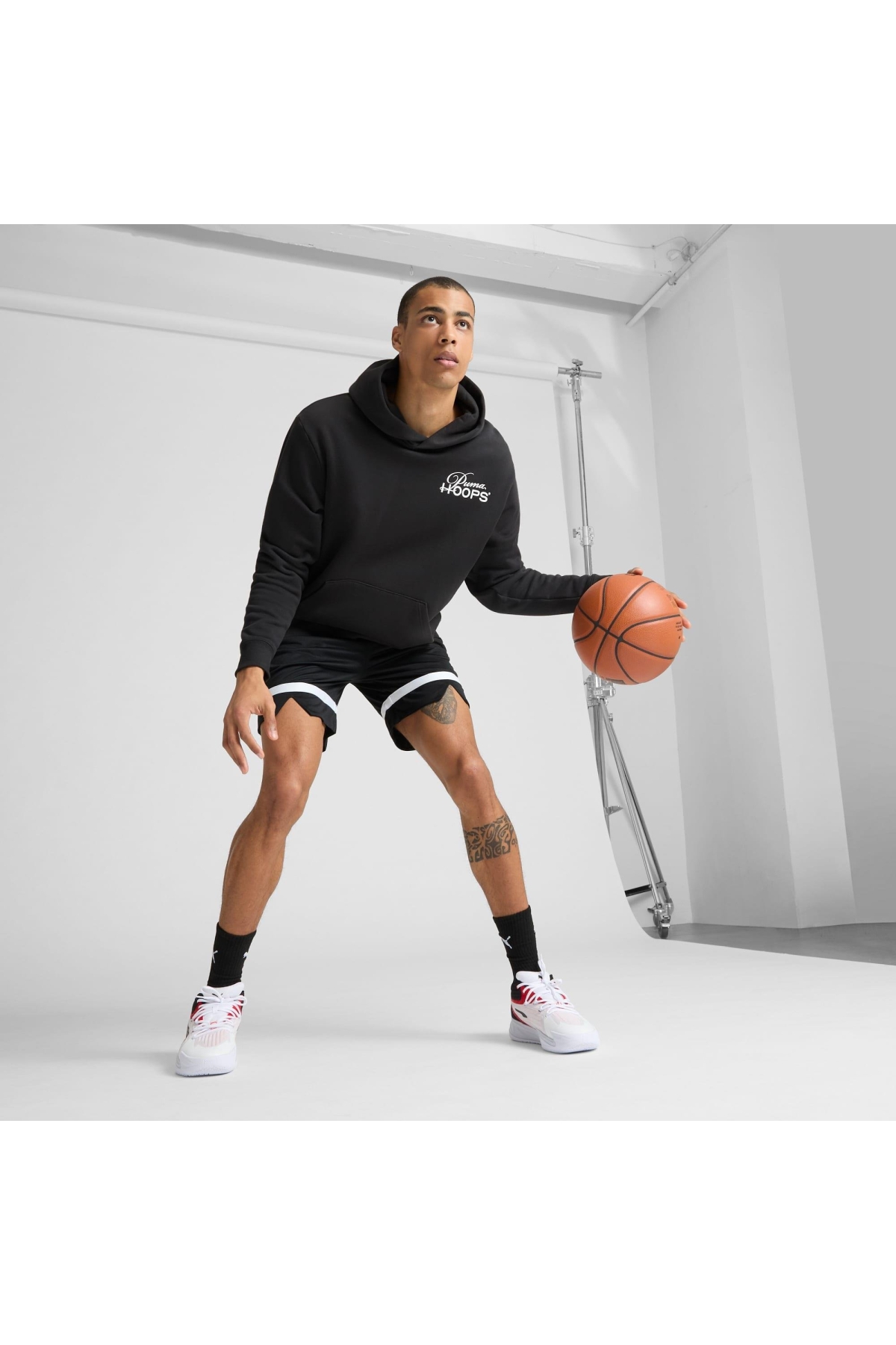 Puma Puma Siyah Dagger Basketbol Ayakkabısı Flo'da! Siyah - 4. görsel