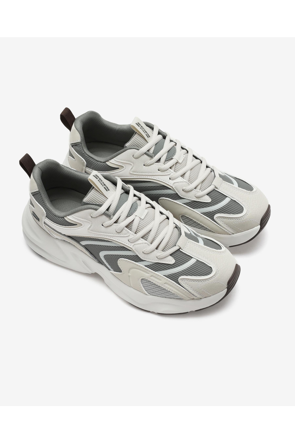 Skechers Skechers Beyaz Bobs Bamina 2 Erkek Ayakkabı Flo'da! Beyaz - 7. görsel