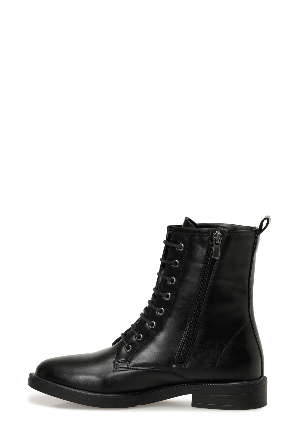 25K-7009 5PR Siyah Kadın Düz Bot - Görsel 5