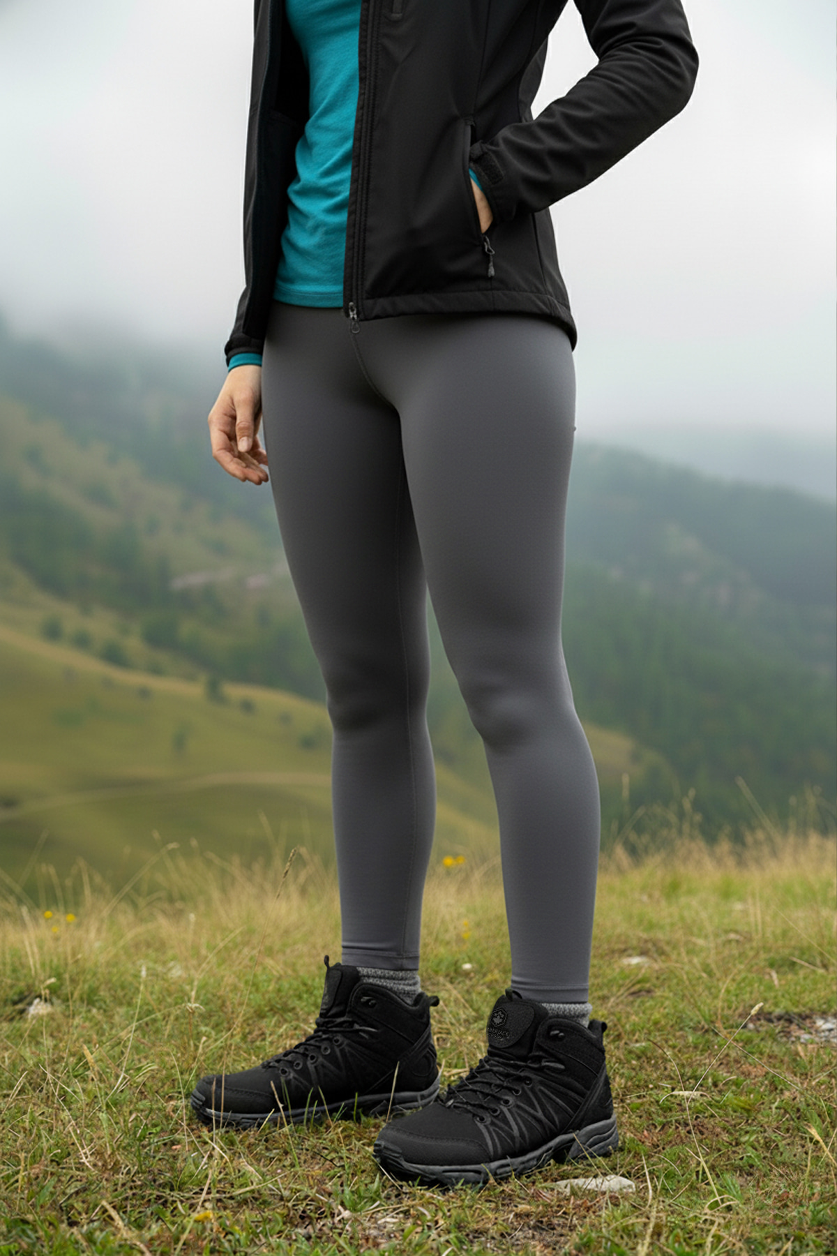 SHELL HI G 5PR Siyah Unisex Outdoor Bot - Görsel 3