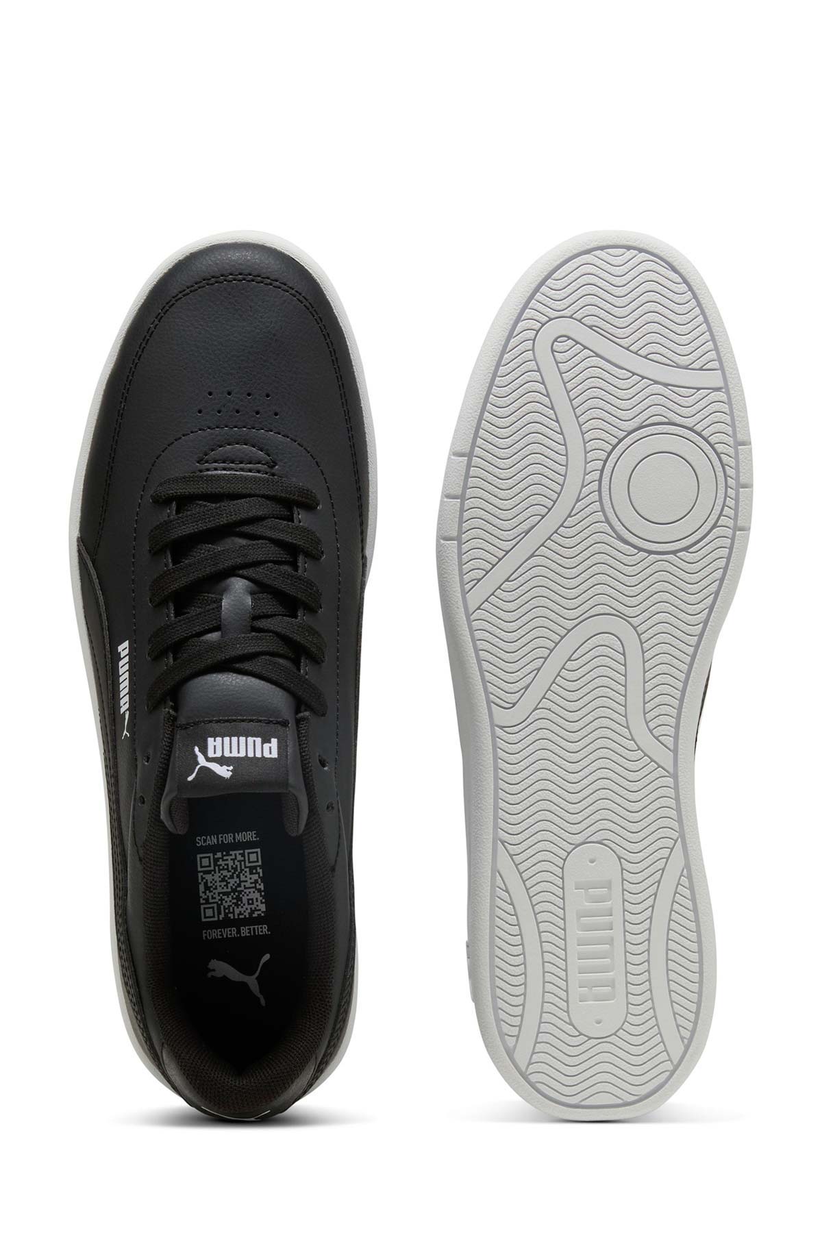 Court Classic Clean Siyah Erkek Sneaker - Görsel 6