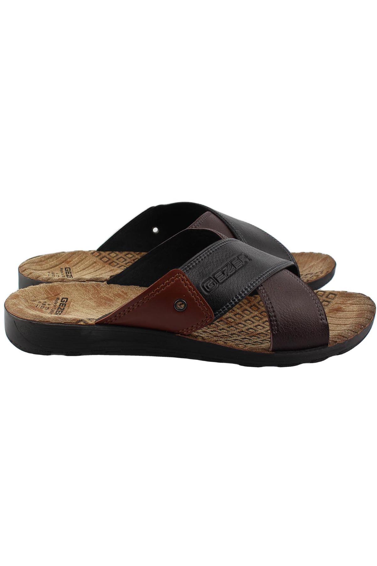 Gezer Gezer Siyah Yazlık Klasik Erkek Terlik Sandalet & Terlik | Flo Siyah - 6. görsel