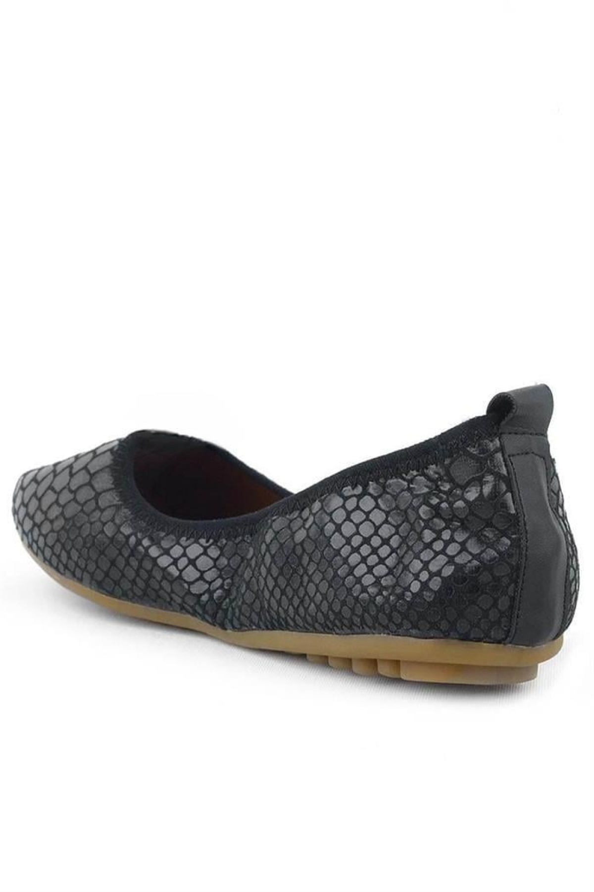 Siyah Desenli Katlanabilir Kadın Babet - Görsel 7