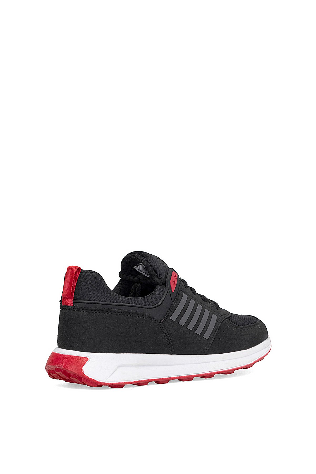 252-2344MR Erkek Yürüyüş Ayakkabısı Siyah - Kırmızı - Görsel 5