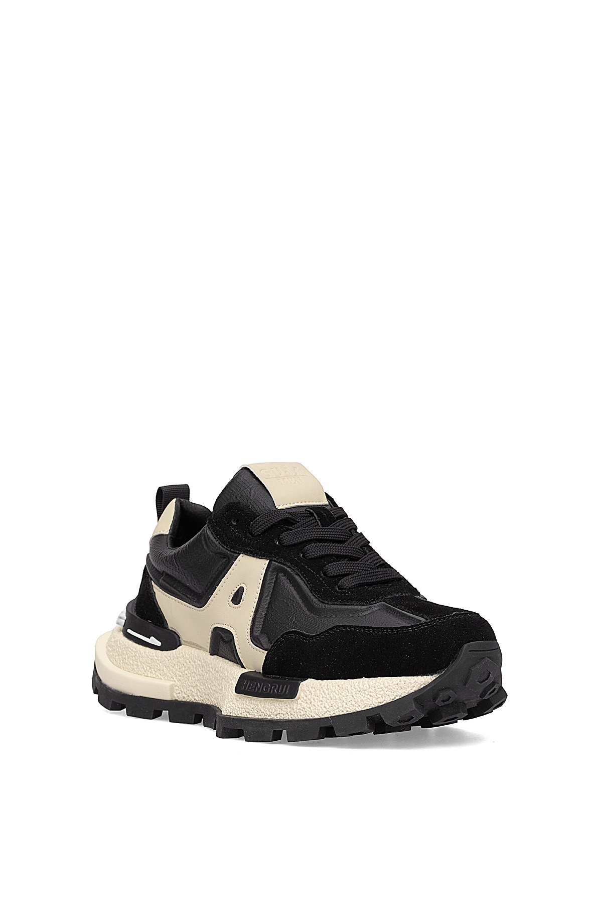 25K507 Erkek Klasik Sneaker Siyah - Görsel 3