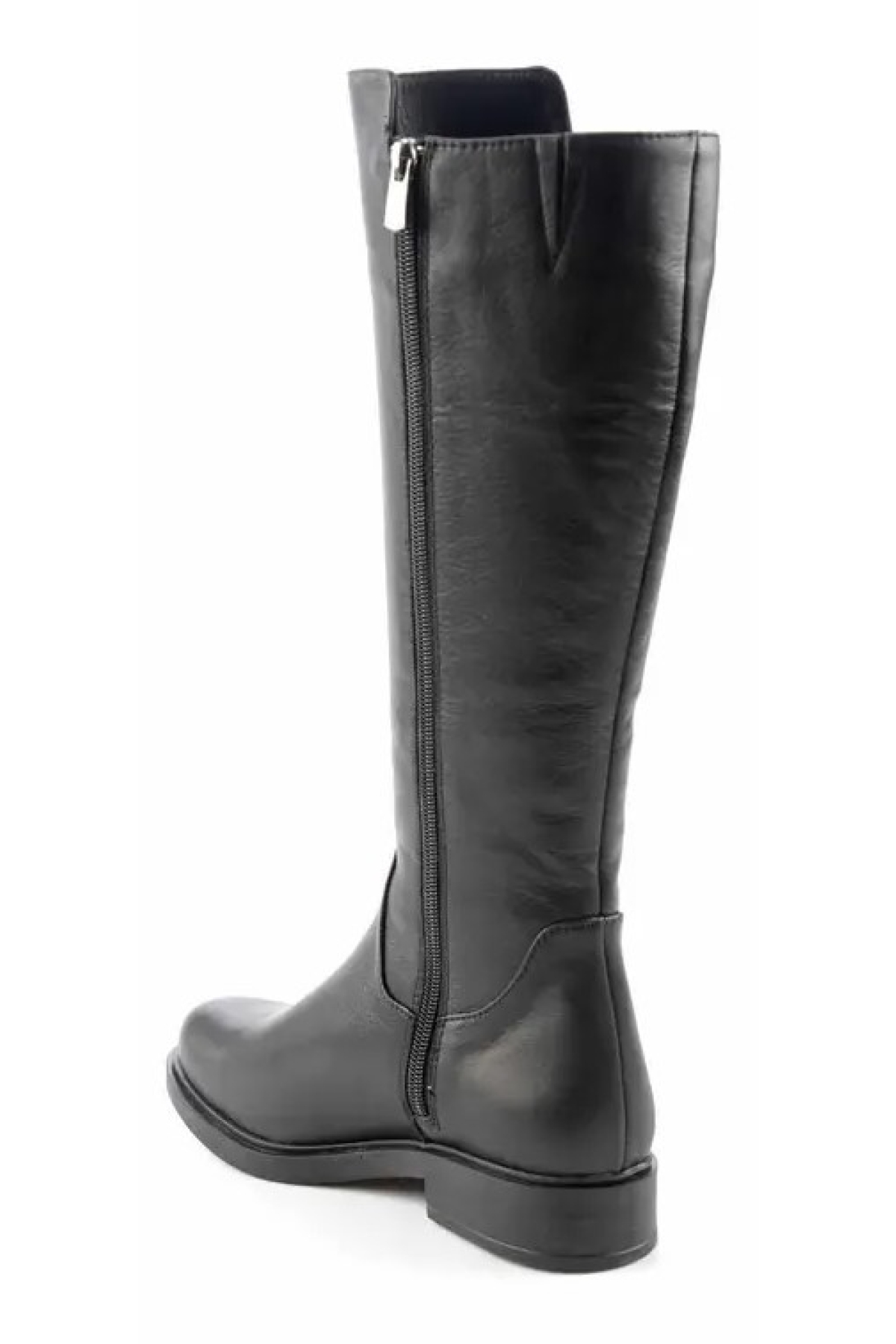 Binici Düz Taban Hakiki Deri Kadın Çizme - Görsel 6