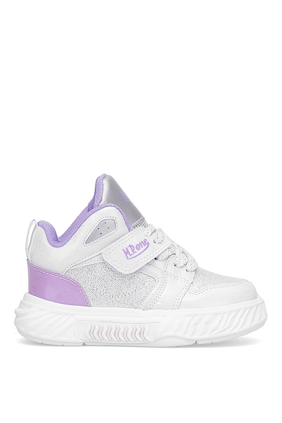 252-3510PT Patik Kız Çocuk Yürüyüş Ayakkabısı Beyaz - Lila - Görsel 2