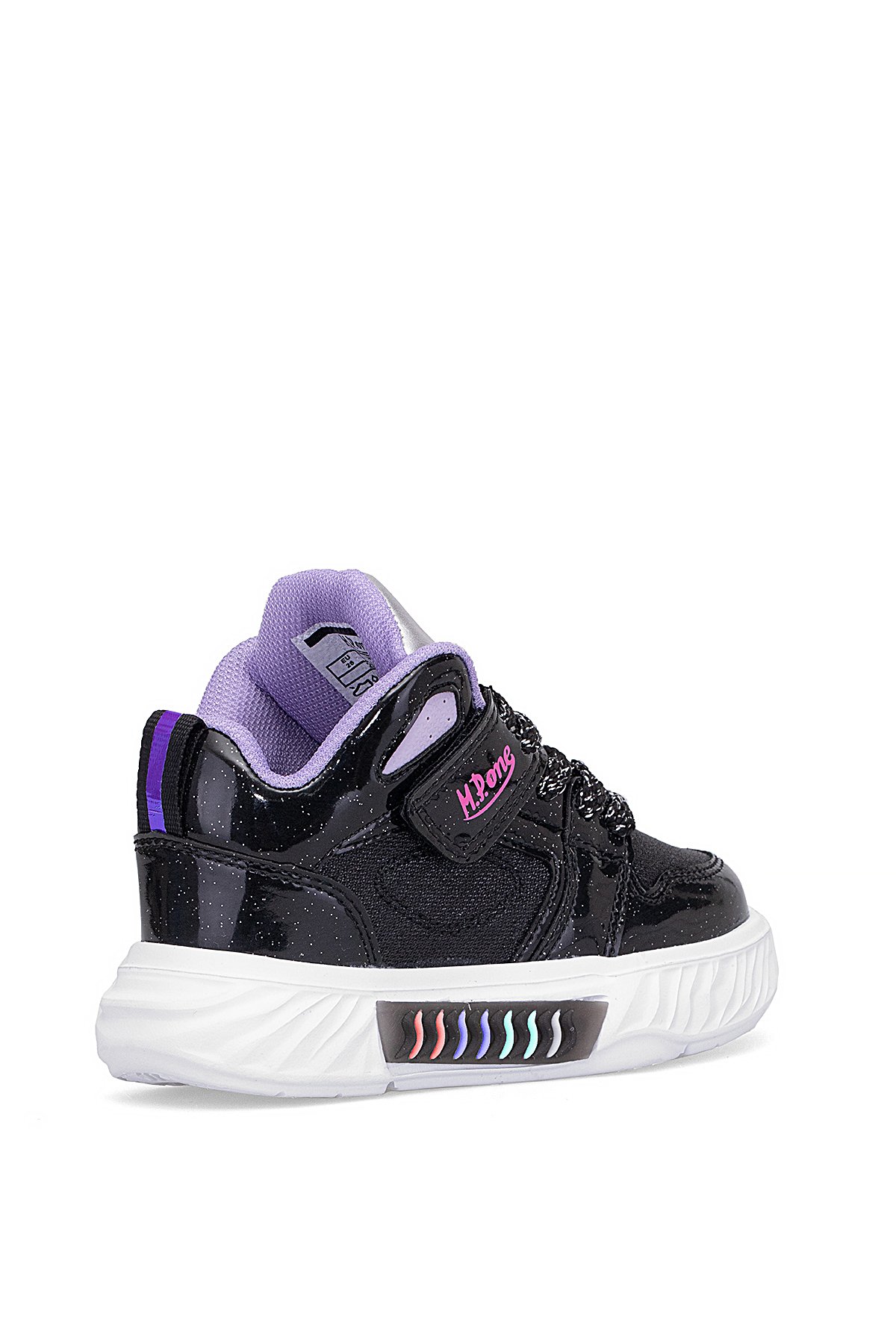 252-3510FT Filet Kız Çocuk Yürüyüş Ayakkabısı Siyah - Lila - Görsel 5