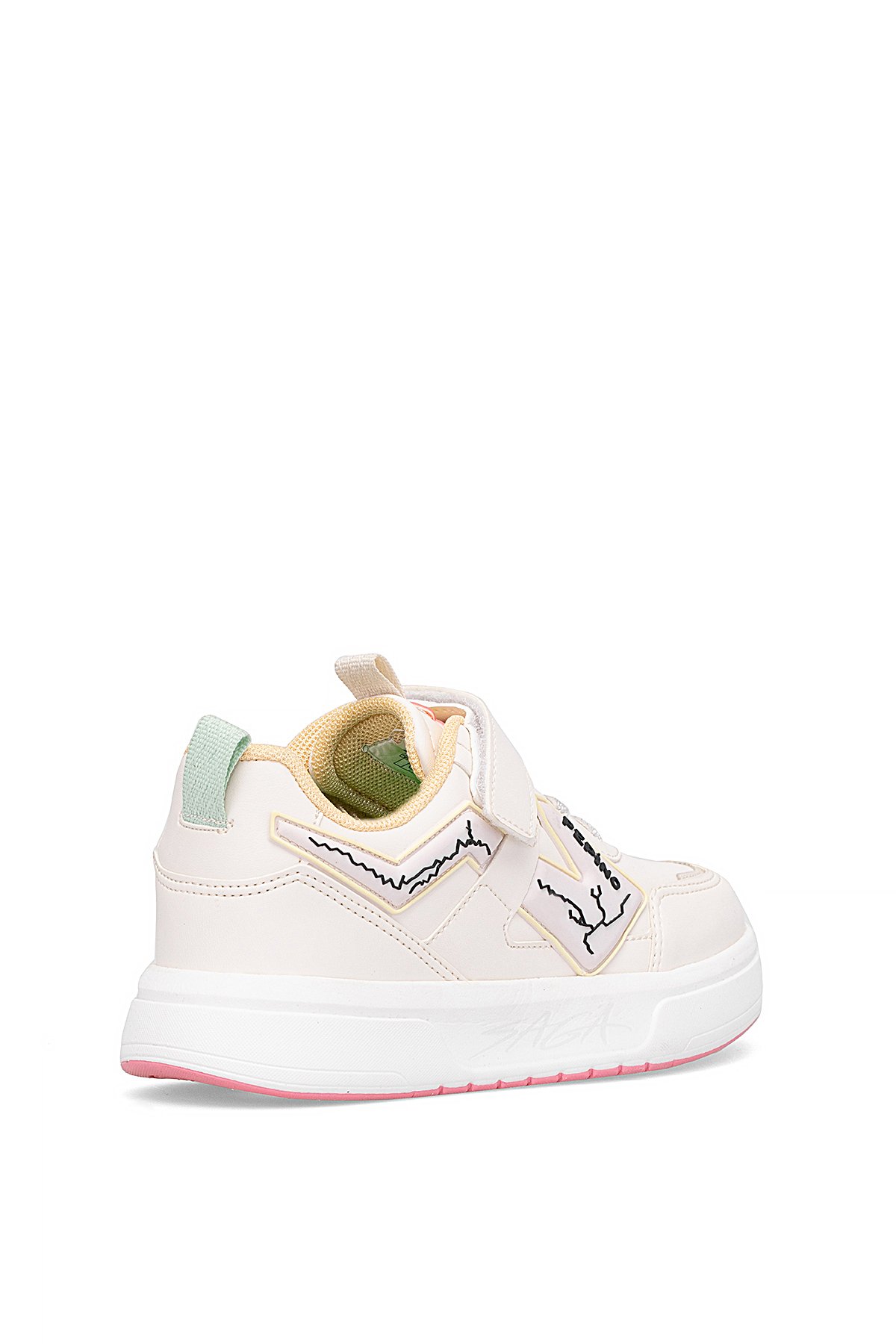 FK25-1831 Filet Kız Çocuk Yürüyüş Ayakkabısı Krem - Görsel 5