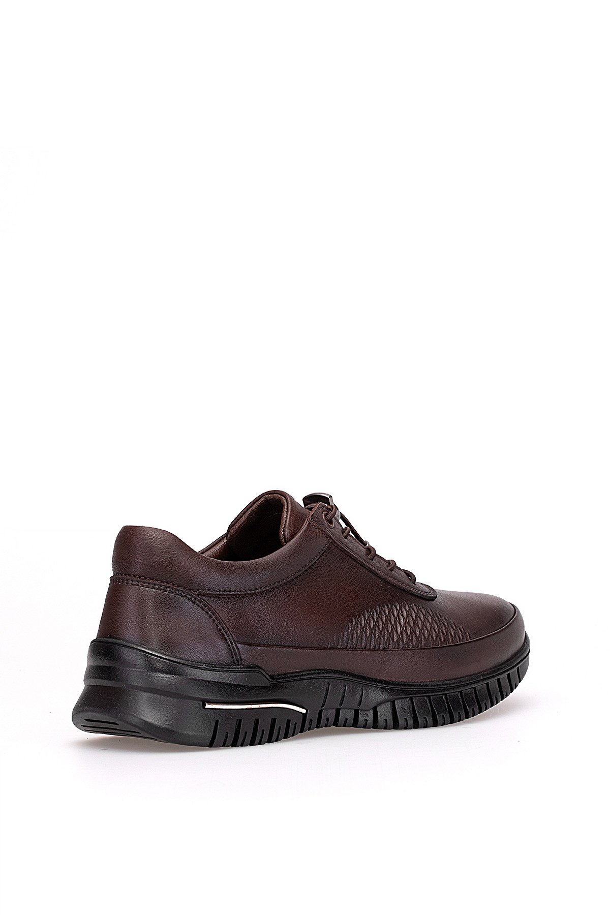 9407 Kadın Hakiki Deri Casual Ayakkabı Kahverengi - Görsel 5