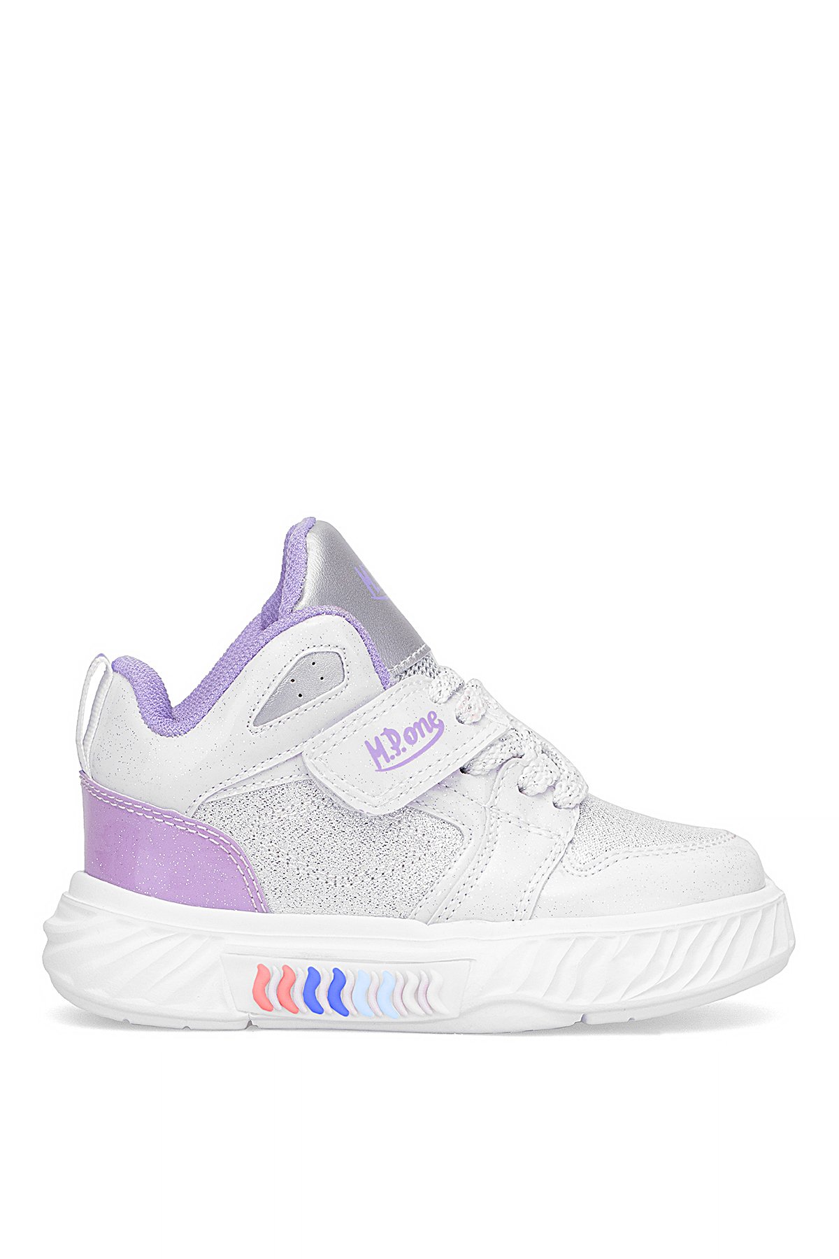 252-3510FT Filet Kız Çocuk Yürüyüş Ayakkabısı Beyaz - Lila - Görsel 2