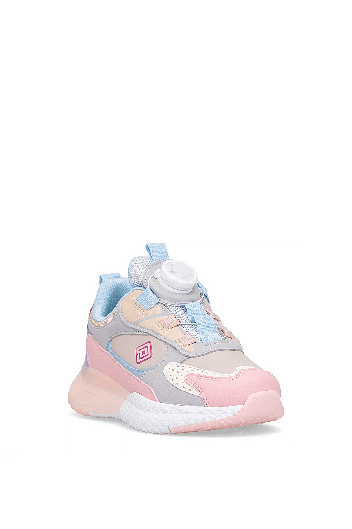 FK25-2024 Filet Kız Çocuk Yürüyüş Ayakkabısı Pudra - Görsel 3