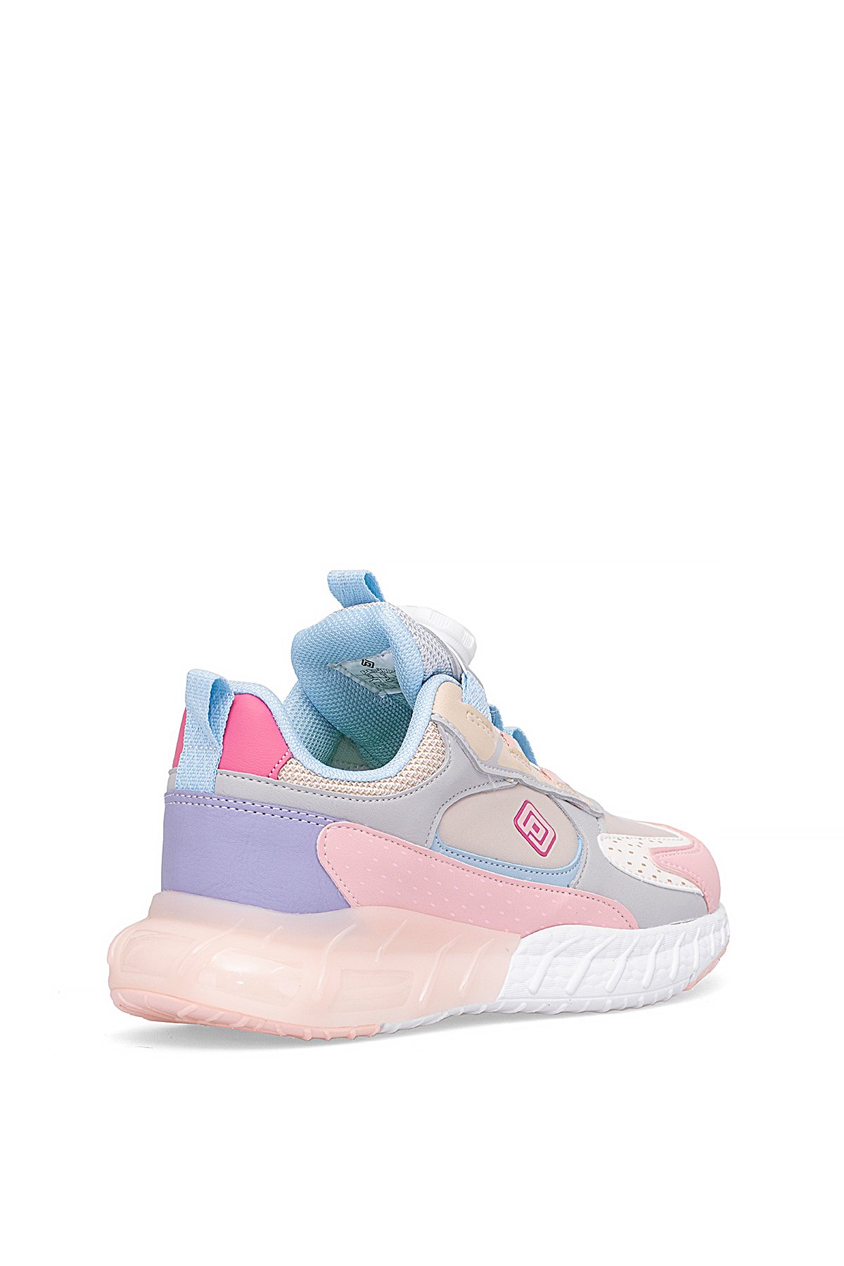 FK25-2024 Filet Kız Çocuk Yürüyüş Ayakkabısı Pudra - Görsel 5
