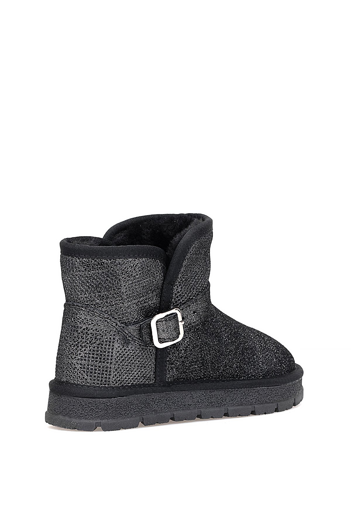 25K432 Kadın Düz Bot Siyah - Görsel 5