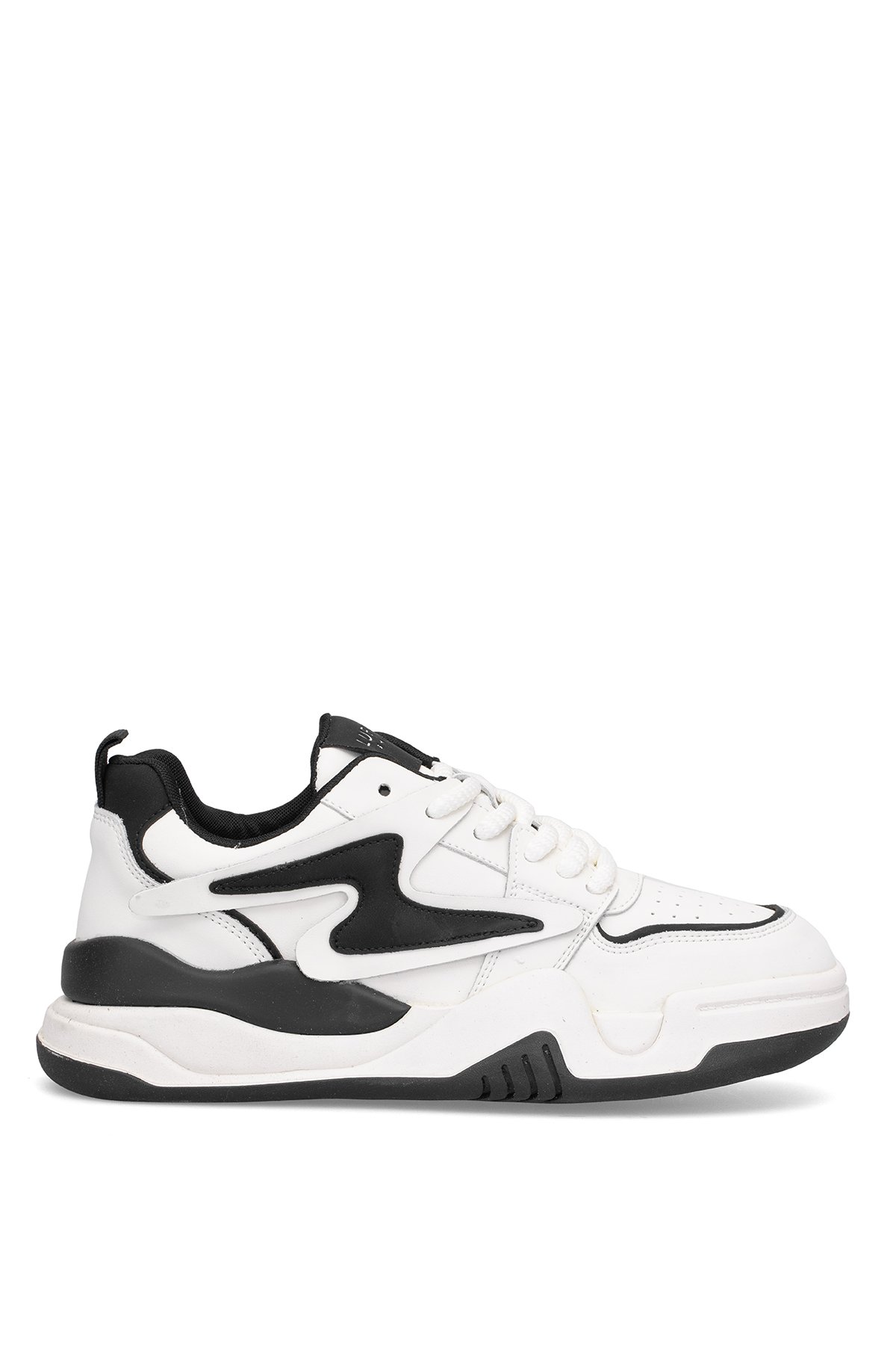 121230051 Maya 25K Kadın Hakiki Deri Klasik Sneaker Siyah - Görsel 2