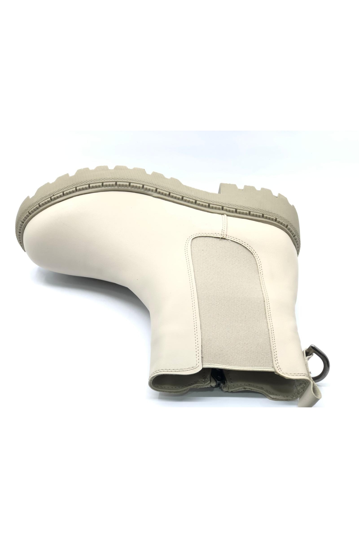 2282-1 Kaymaz Taban Düz Bot Kadın Bot - Görsel 6