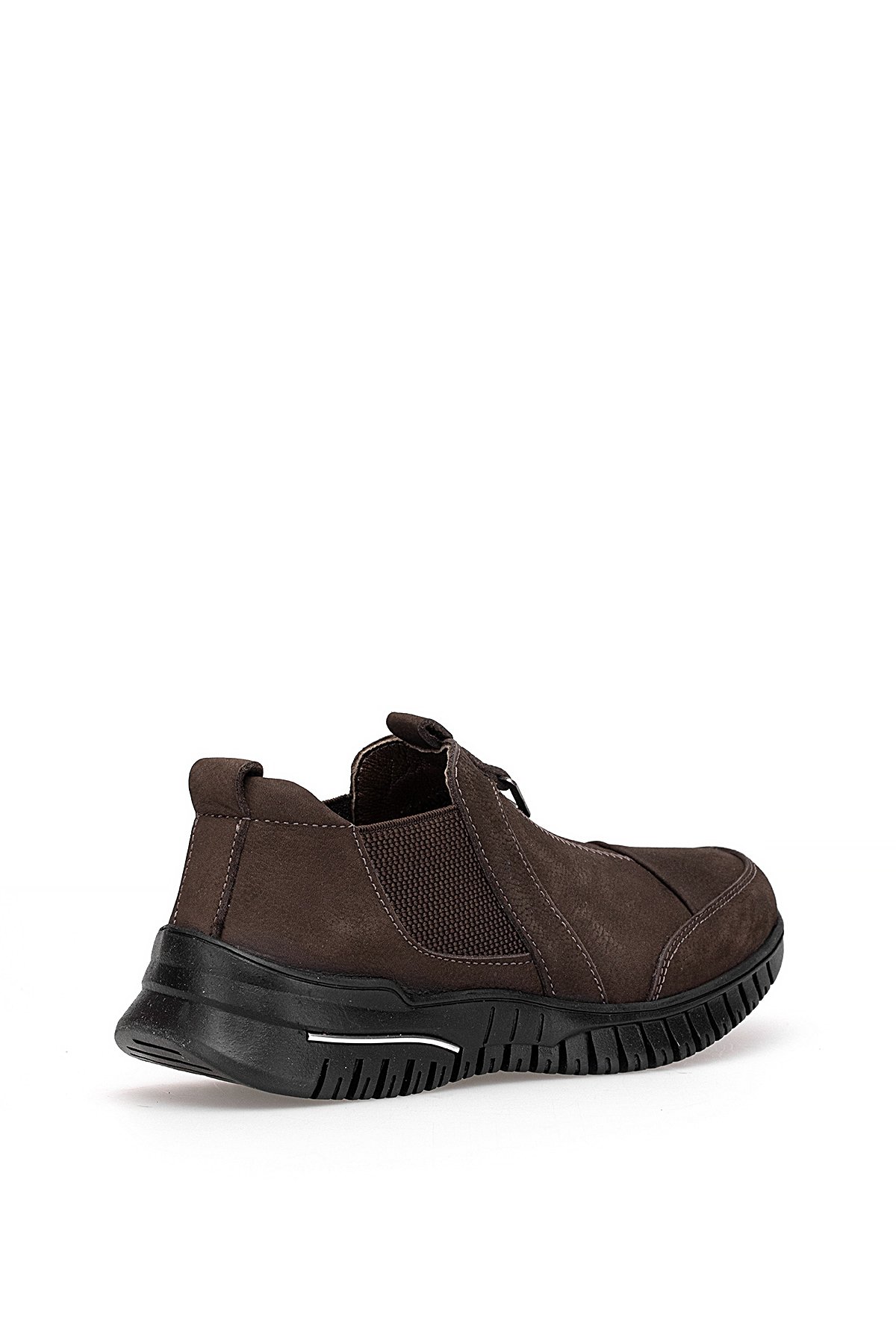 9495 Kadın Hakiki Deri Casual Ayakkabı Kahverengi - Görsel 5