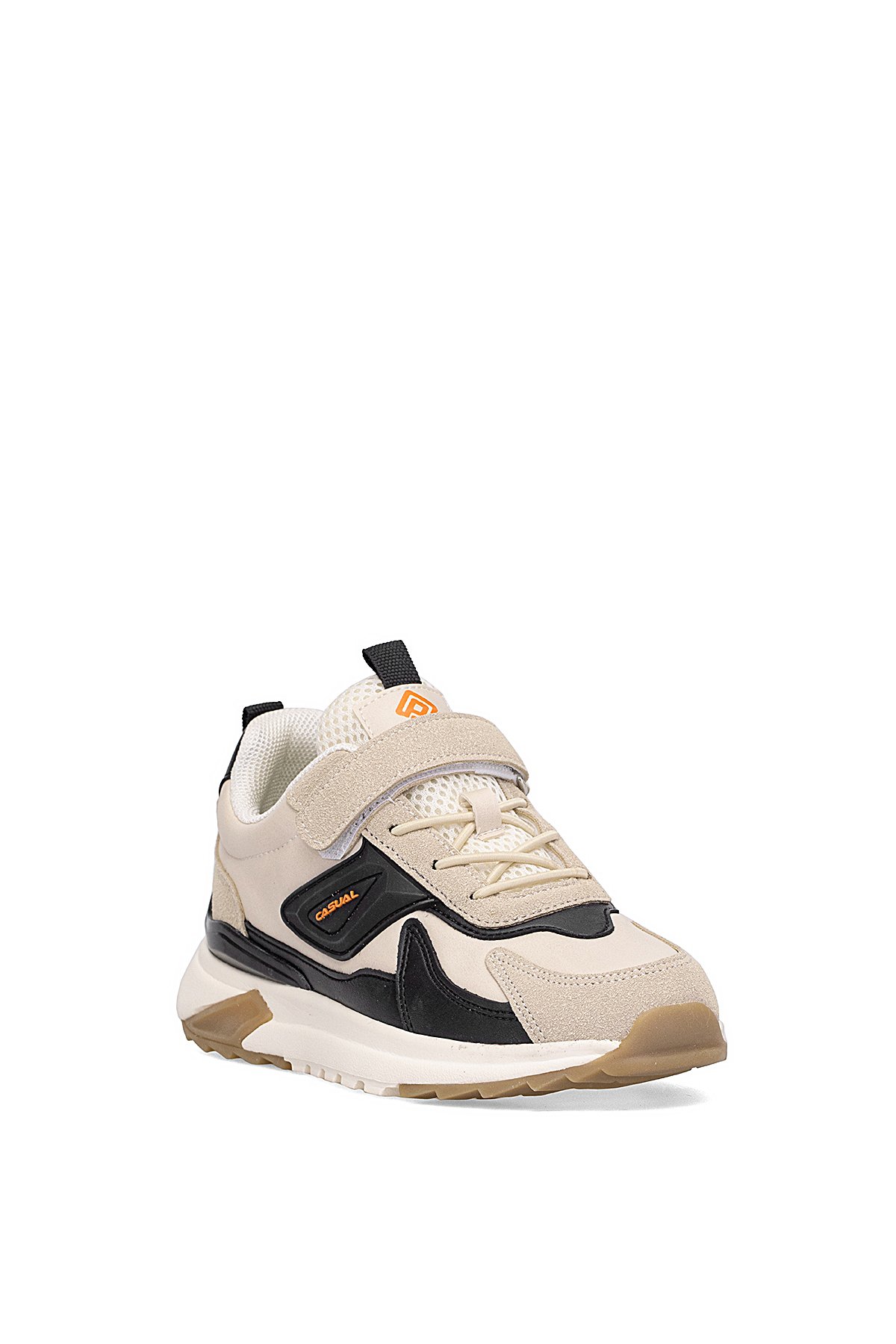 FK25-1741 Filet Erkek Çocuk Yürüyüş Ayakkabısı Krem - Görsel 3