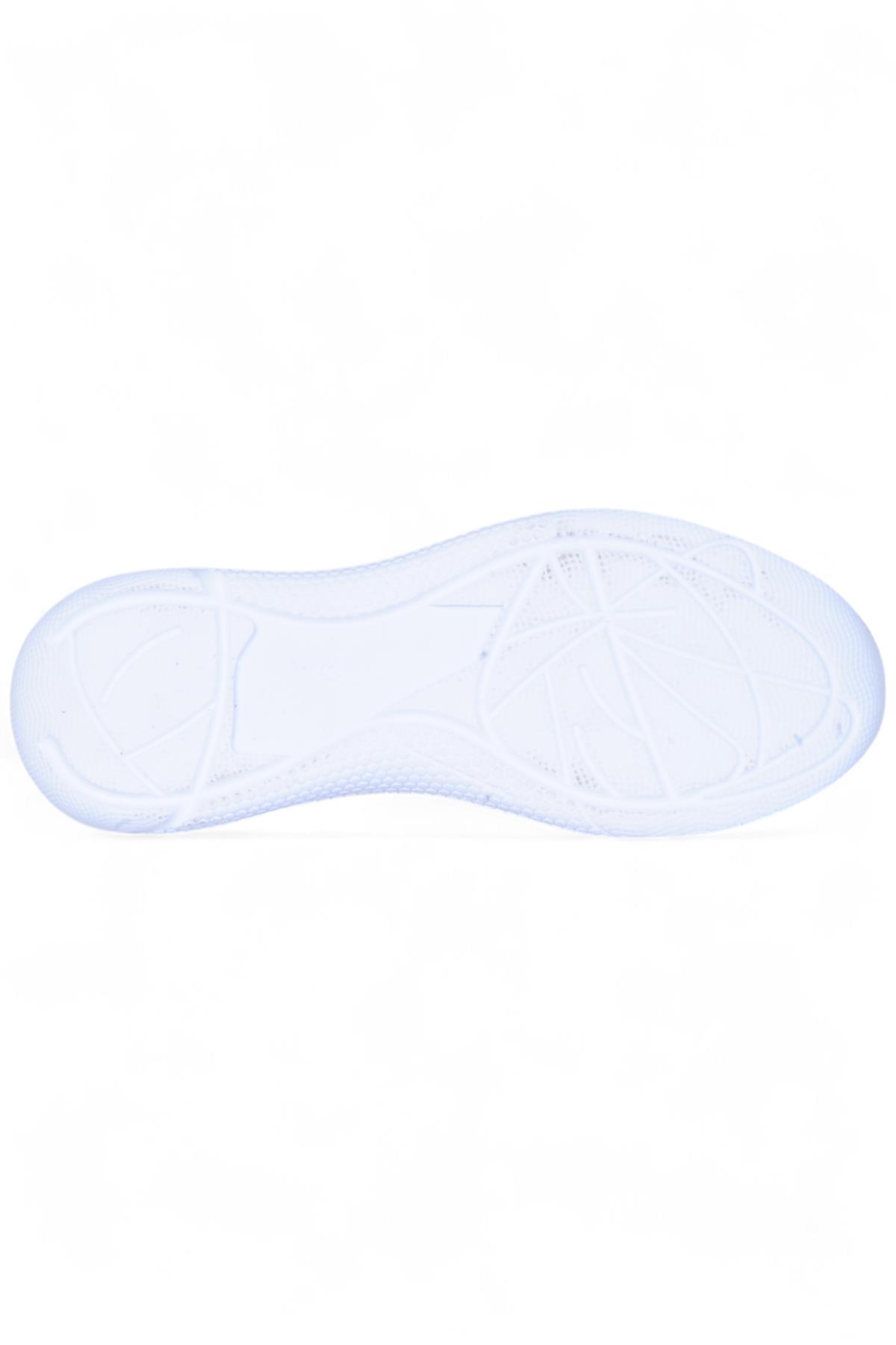 Missmama 007 Gri Kadın Hakiki Deri Casual Ayakkabı - Görsel 5