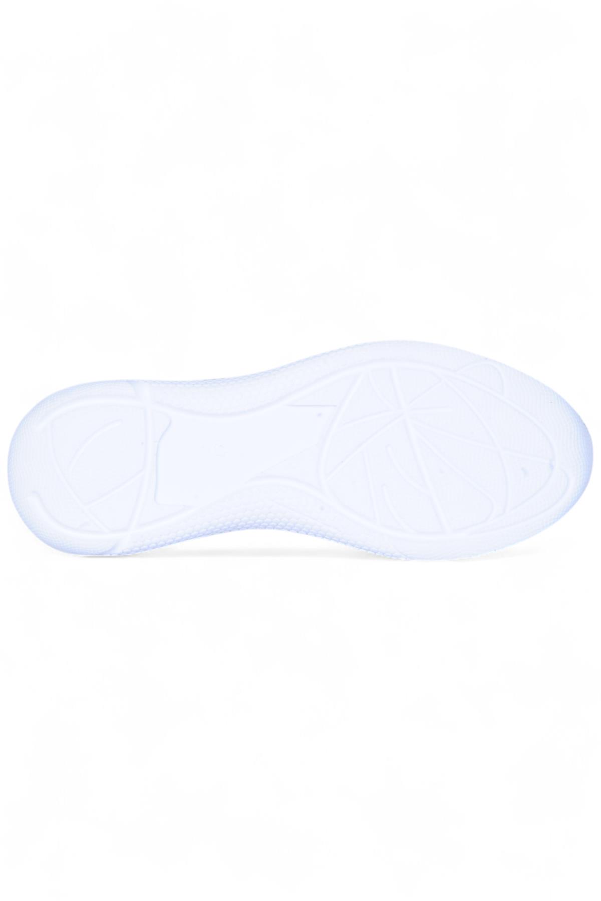 Missmama 003 Gri Kadın Hakiki Deri Casual Ayakkabı - Görsel 5