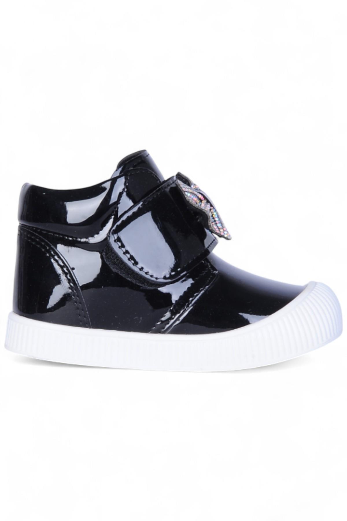 Herbebe 015 Rugan Siyah Kız Çocuk Bot - Görsel 2