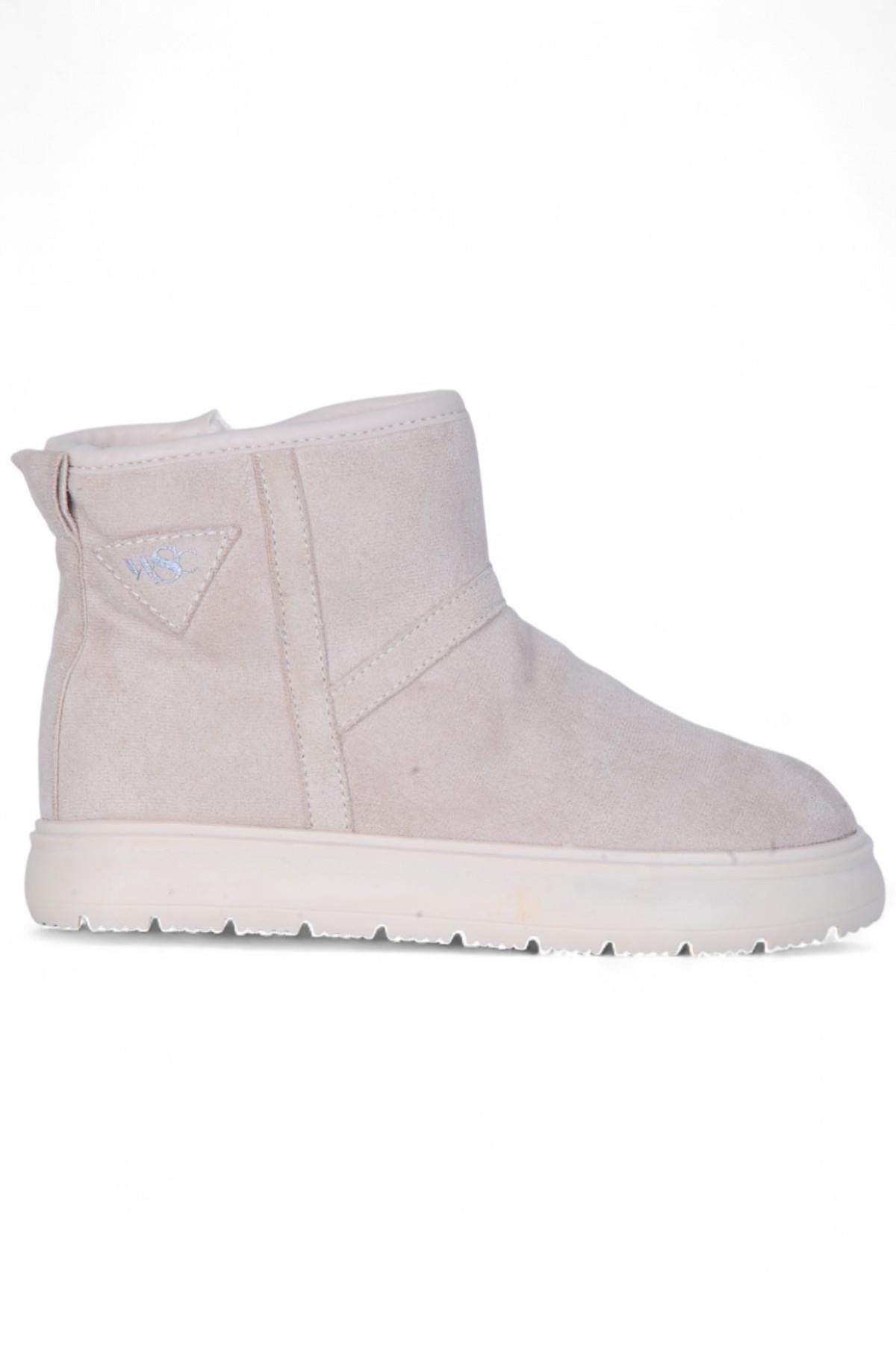 Wisco 070 Bej Termal Kürklü Kız Çocuk Bot - Görsel 2