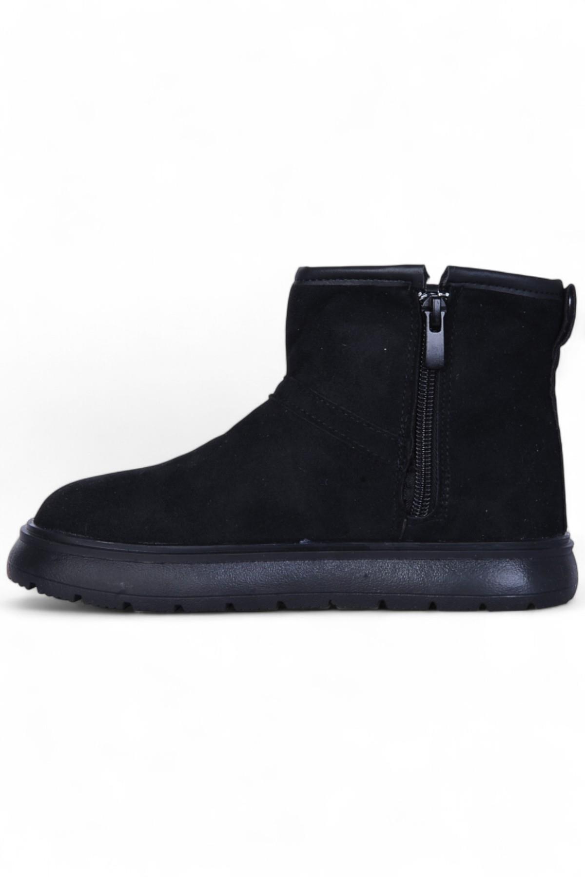 Wisco 070 Siyah Termal Kürklü Kız Çocuk Bot - Görsel 3