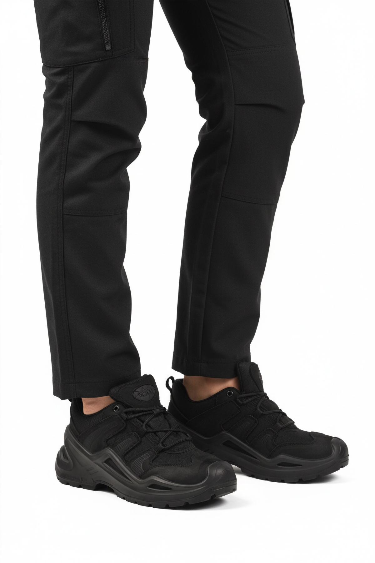 Siyah Su Geçirmez Kaymaz Erkek Outdoor Ayakkabı P3103 M - Görsel 2