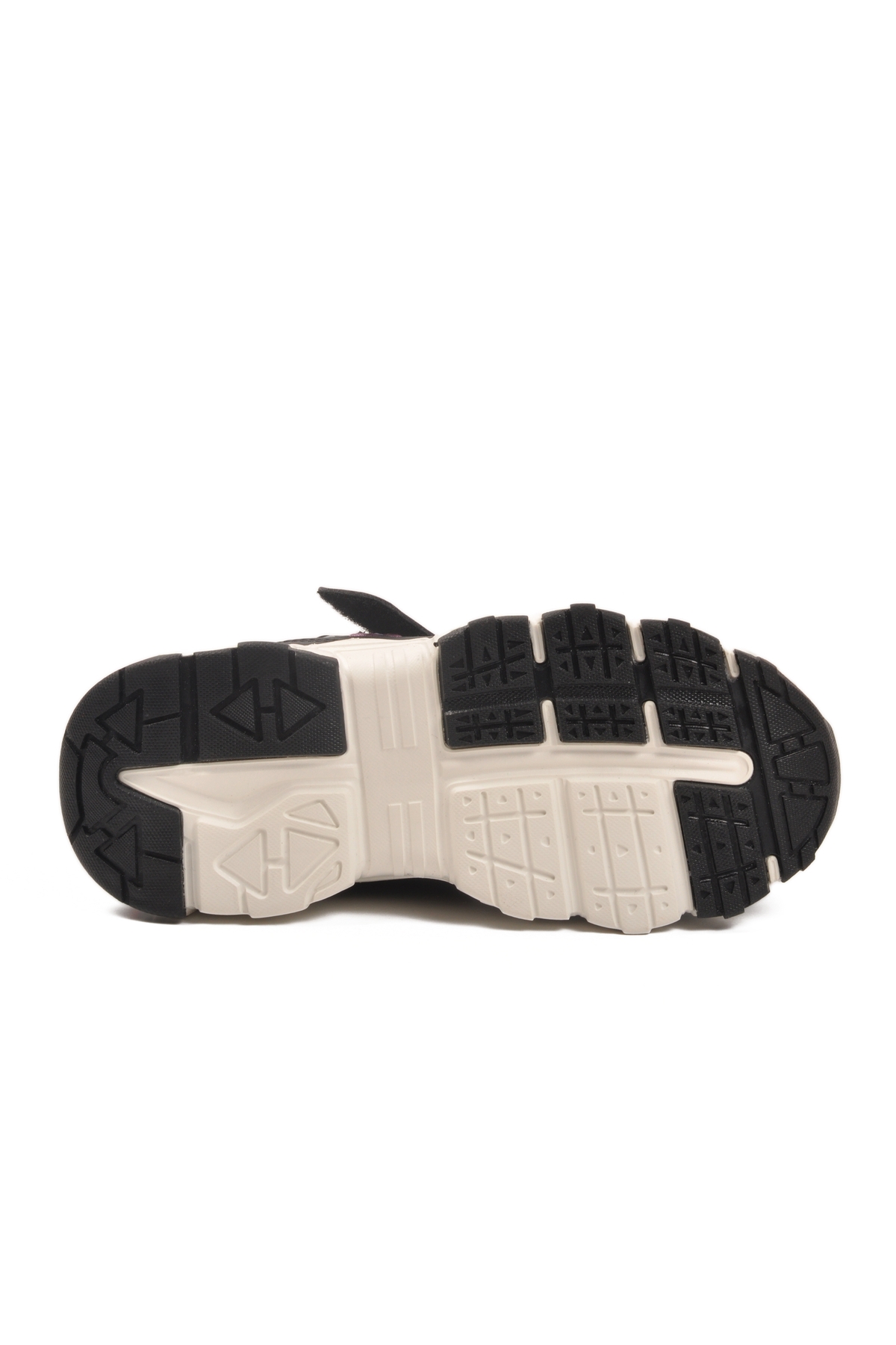 Siyah Cırtlı Hafif Fileli Esnek Kız Çocuk Spor Ayakkabı Bella Kısa F - Görsel 6