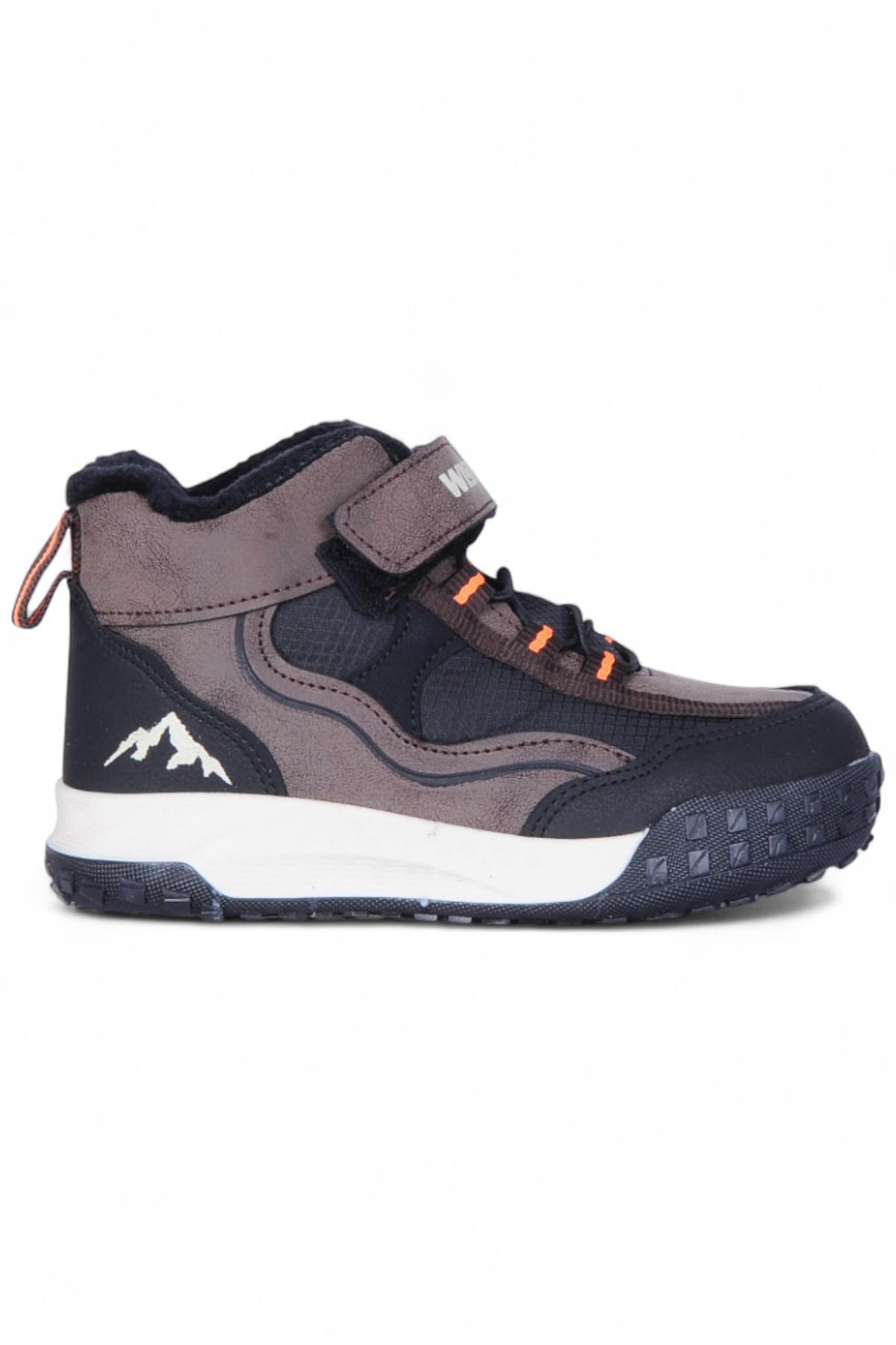 Wisco 064 Kahve Erkek Çocuk Kürklü Bot - Görsel 2