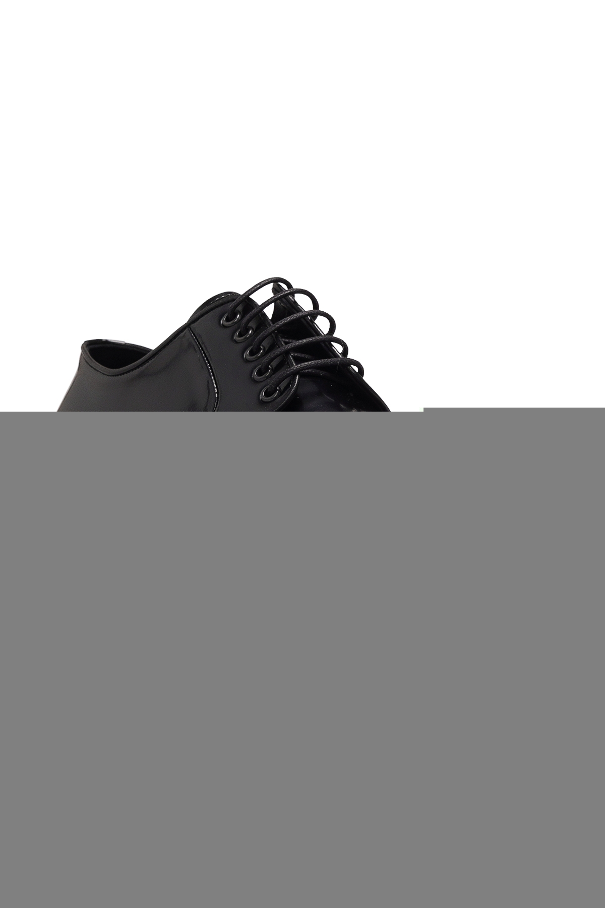 Erkek Deri Caual Günlük Ayakkabı 25k L5783 M Siyah Açma - Görsel 5