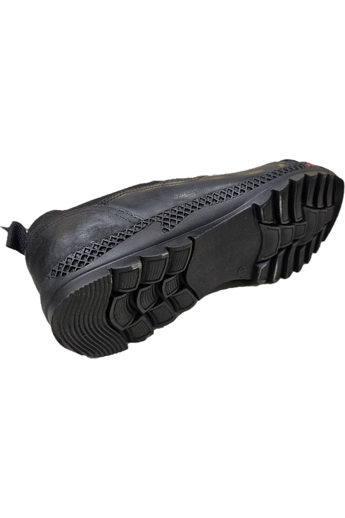 Lastik Bağcıklı Streçli Parça Kat Deri Model Erkek Casual Ayakkabı 10312 - Görsel 6