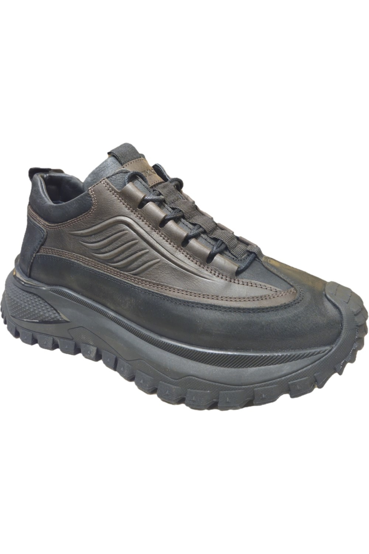 Lastik Bağlı Kanat Baskı Model Kısa Boğazlı Erkek Bot M434 - Görsel 4