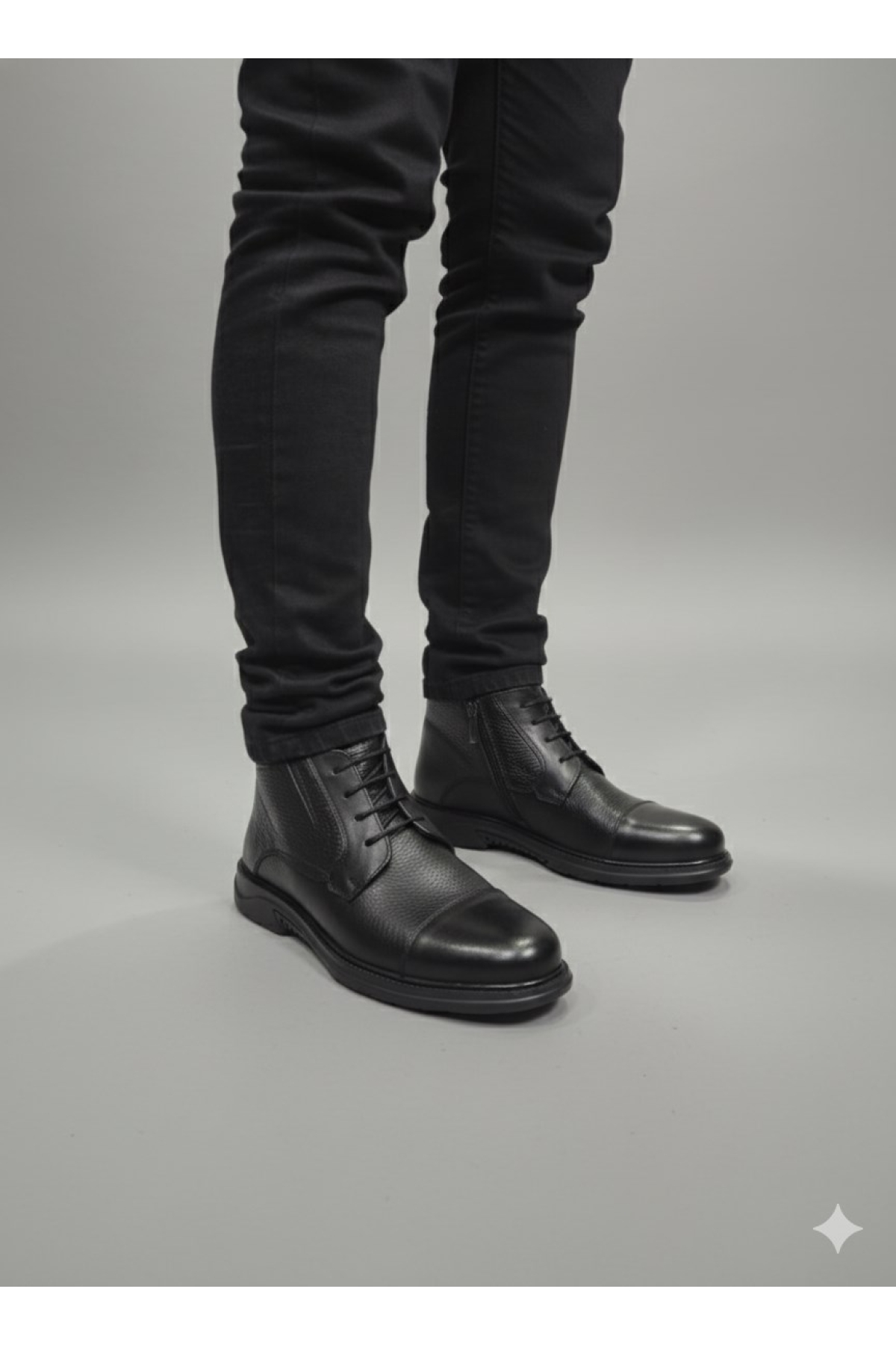 Komcero Dr.Jells Bağcıklı PILLOW TECH Floter Deri Erkek Bot K2454-2087 - Görsel 3