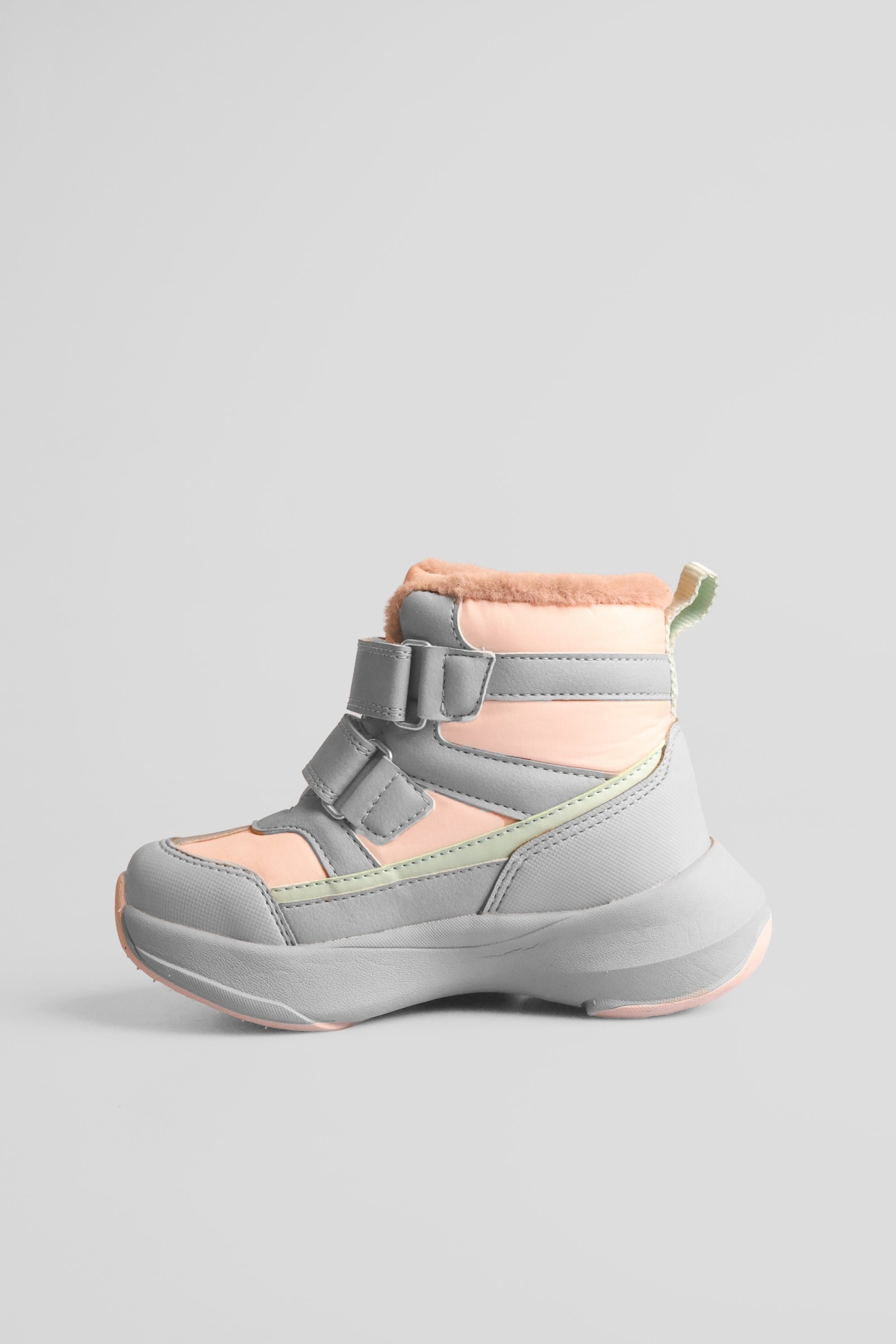 Fon Kız Çocuk İçi Kürklü Ortopedik Bot - Görsel 3