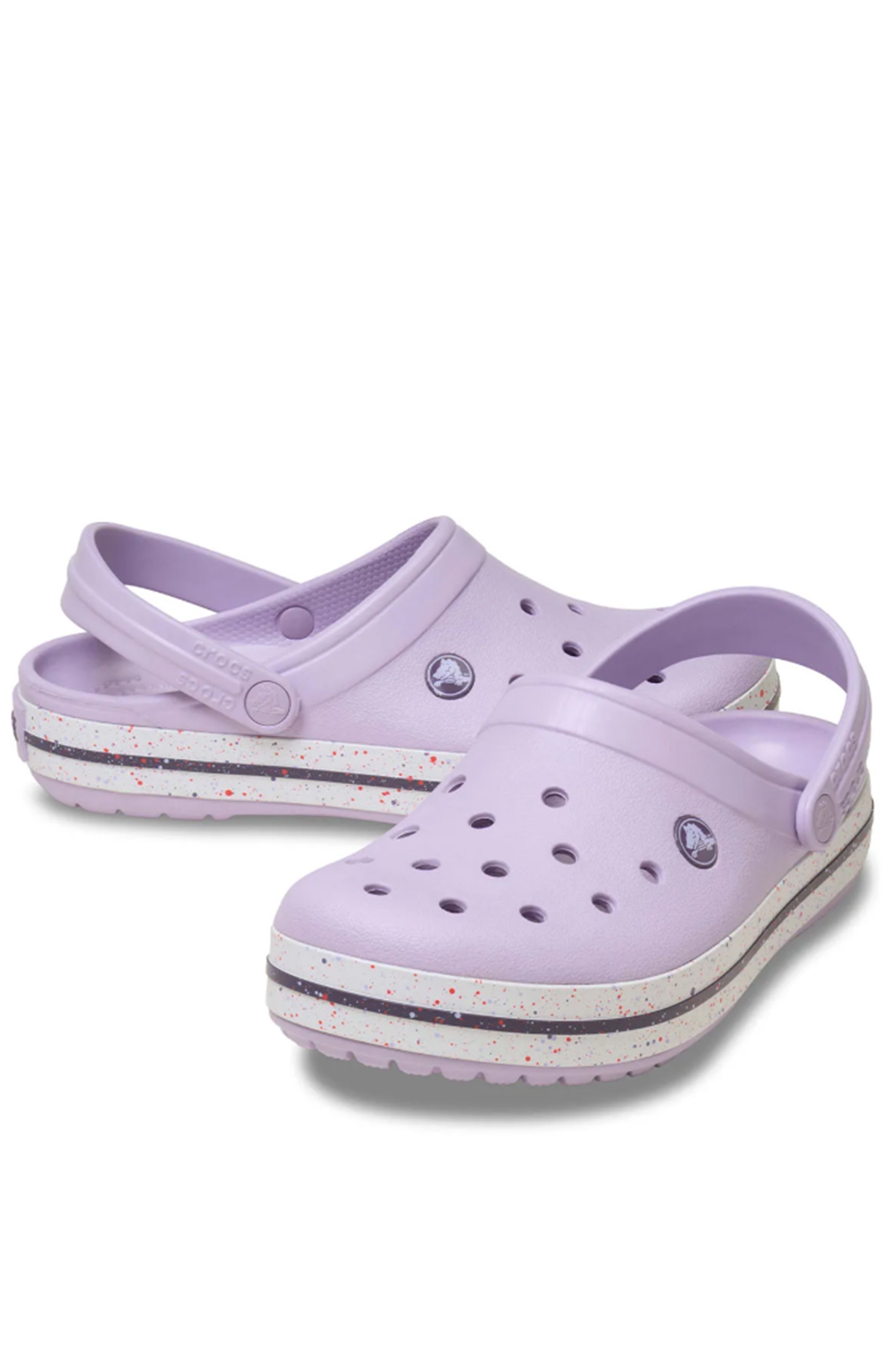 Crocband Speckled Band Clog Kadın Terlik Mor - Görsel 4