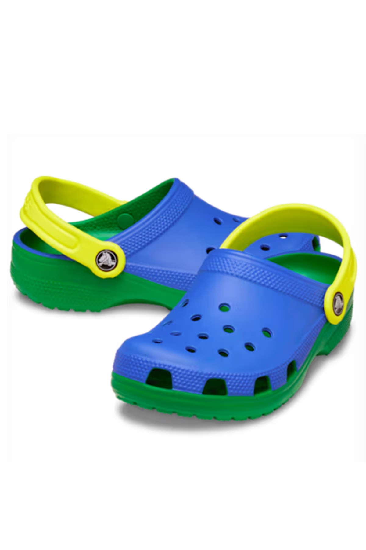 Classic Retro Sport Clog K Çocuk Sabo Terlik Mavi - Görsel 3