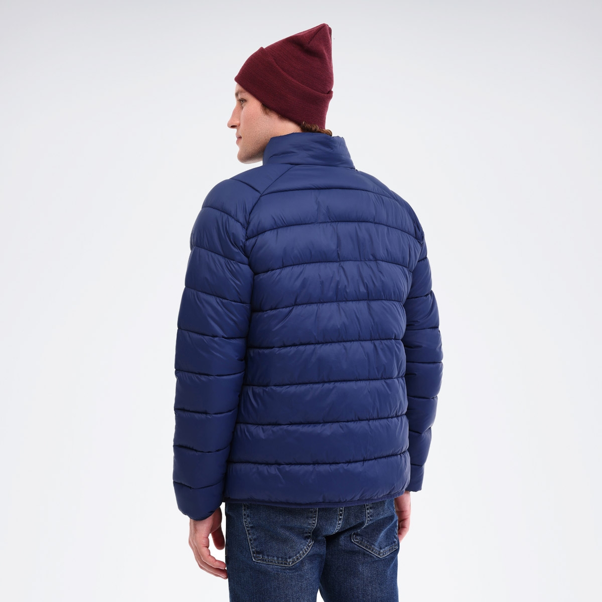 SANTIAGO COAT Lacivert Erkek Mont