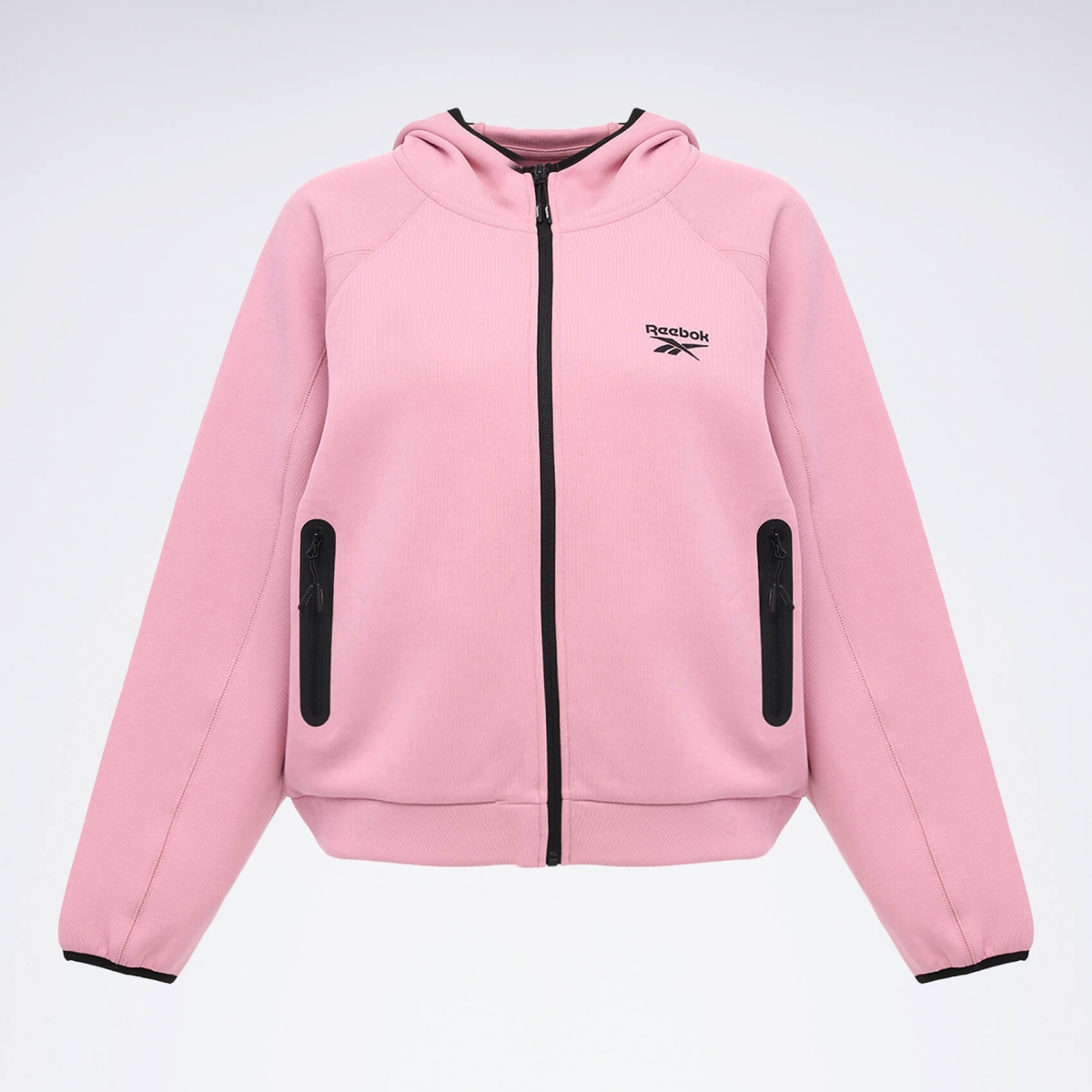 HOODED VECTOR TOP Pembe Kadın Eşofman Üstü