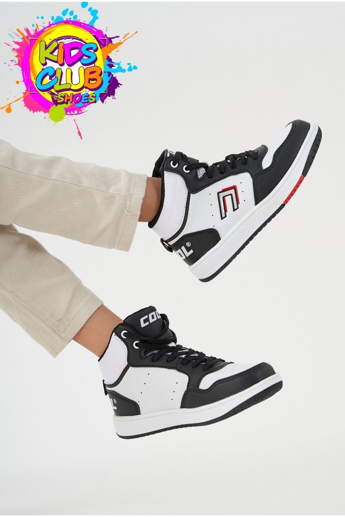 Adel Uzun Boğazlı Ortopedik Taban Unisex Çocuk Spor Ayakkabı - Görsel 3