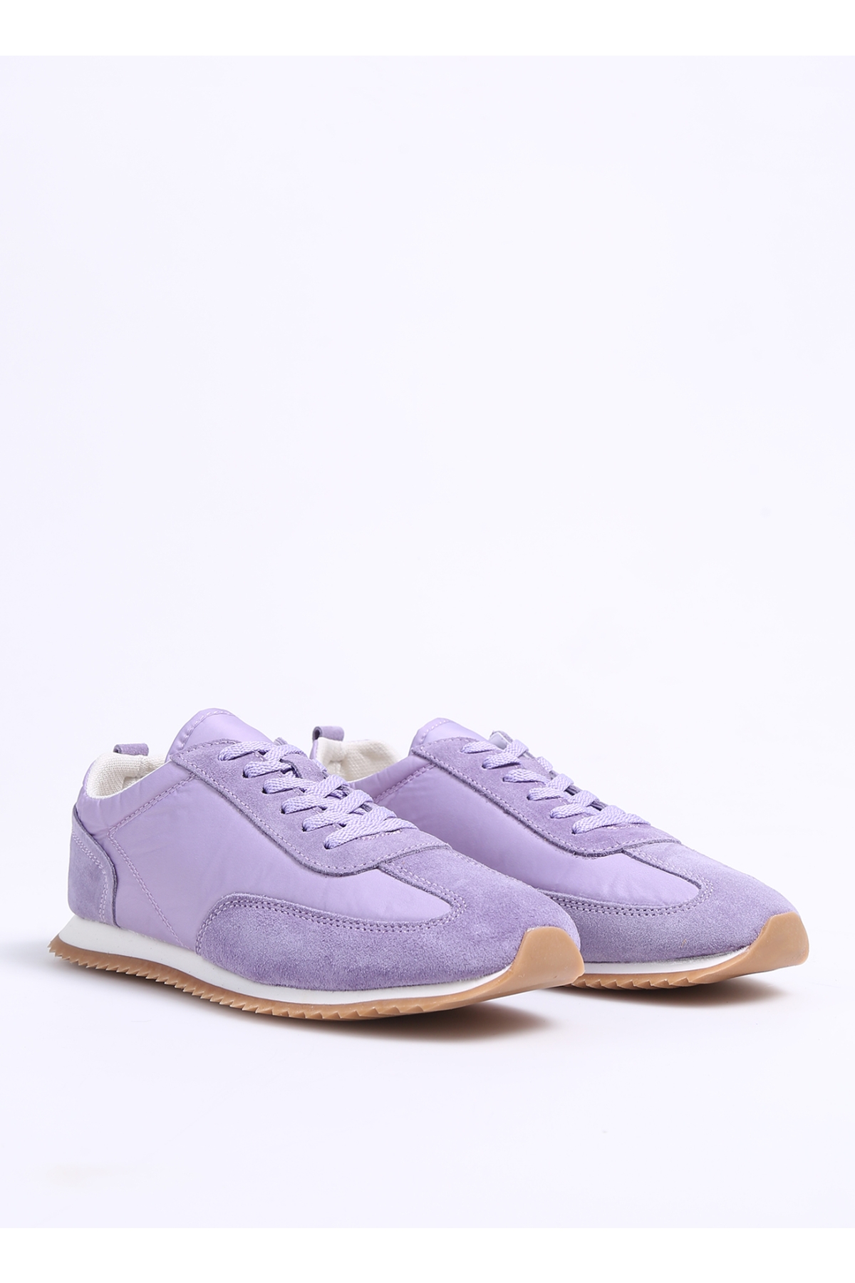 Fabrika Fabrika Mor Lila Kadın deri Sneaker PORION | Flo Mor - 3. görsel