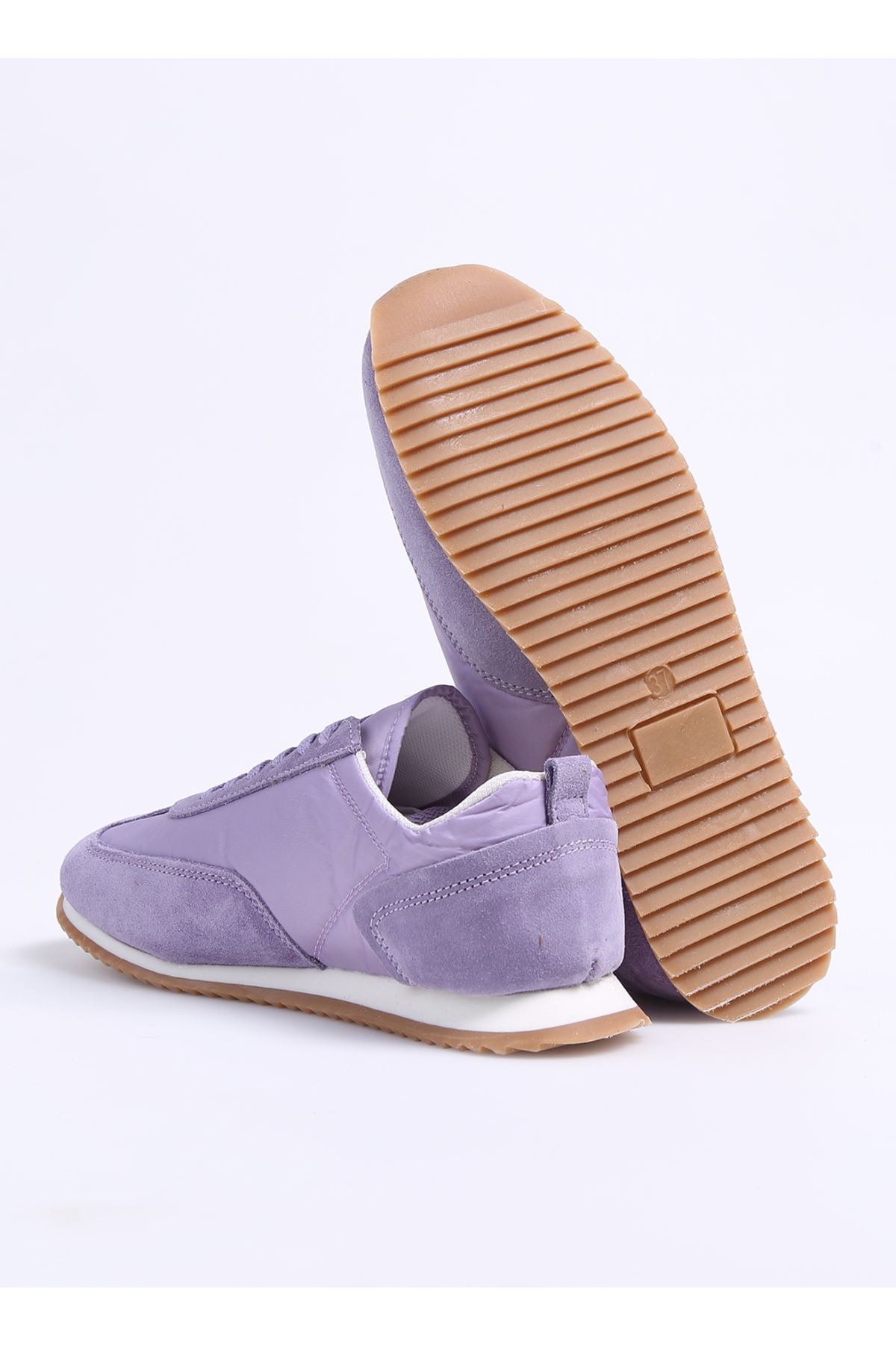 Fabrika Fabrika Mor Lila Kadın deri Sneaker PORION | Flo Mor - 5. görsel