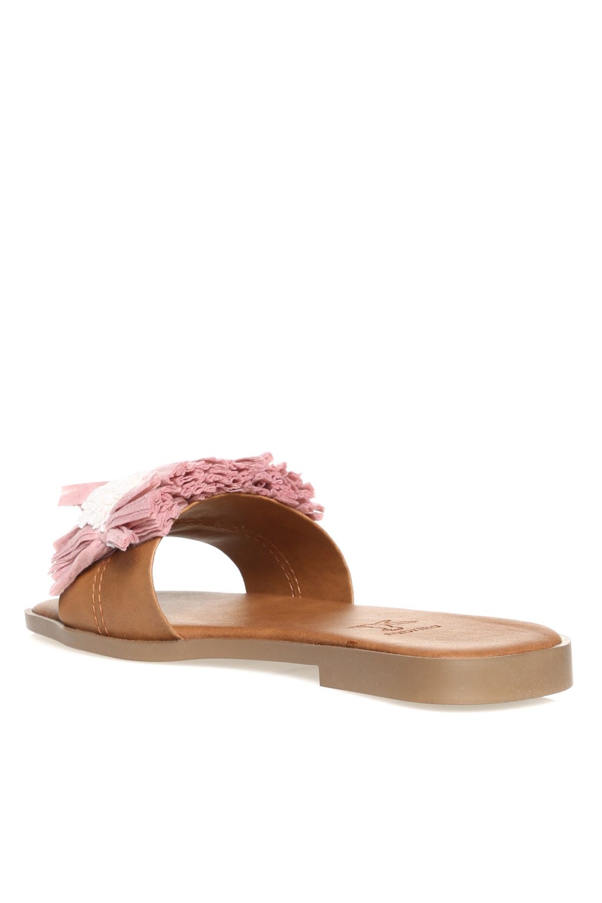 Pembe-Bej Kadın Terlik JAGEN - Görsel 3