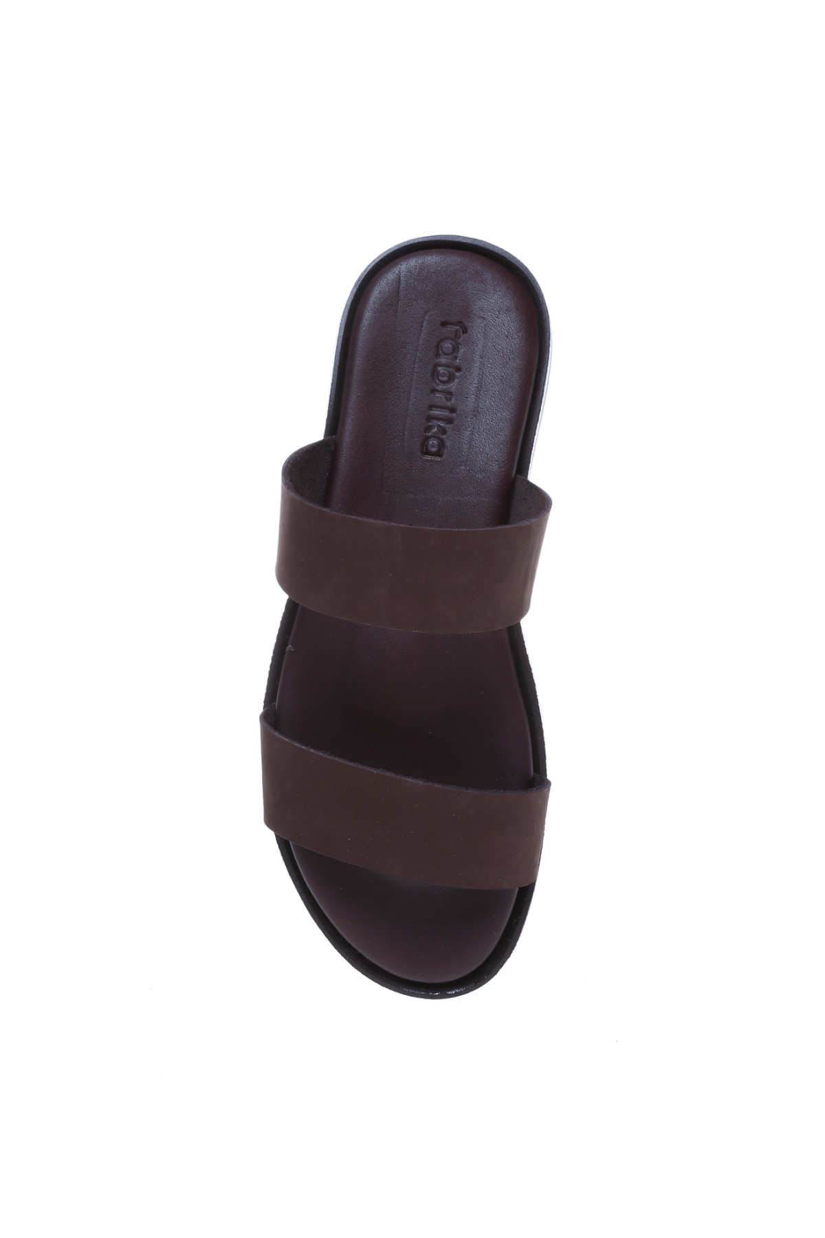 Kahve Erkek Terlik PASCA - Görsel 5