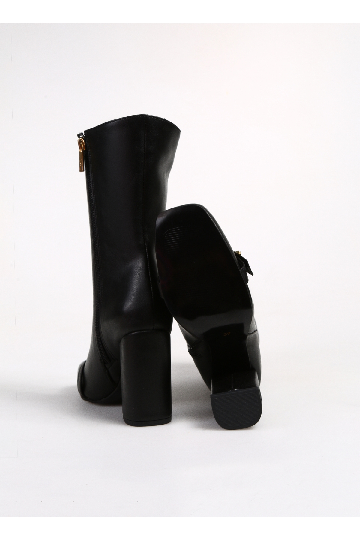Siyah Kadın Topuklu Bot PALMER - Görsel 5
