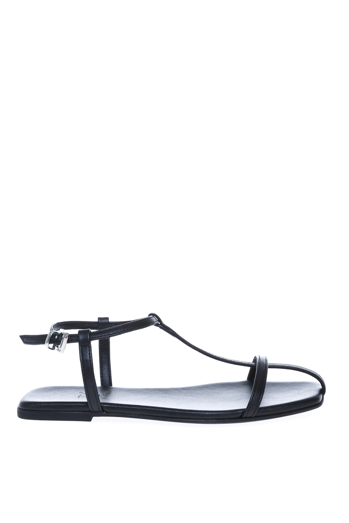 Deri Siyah Kadın Sandalet DESTINY - Görsel 2