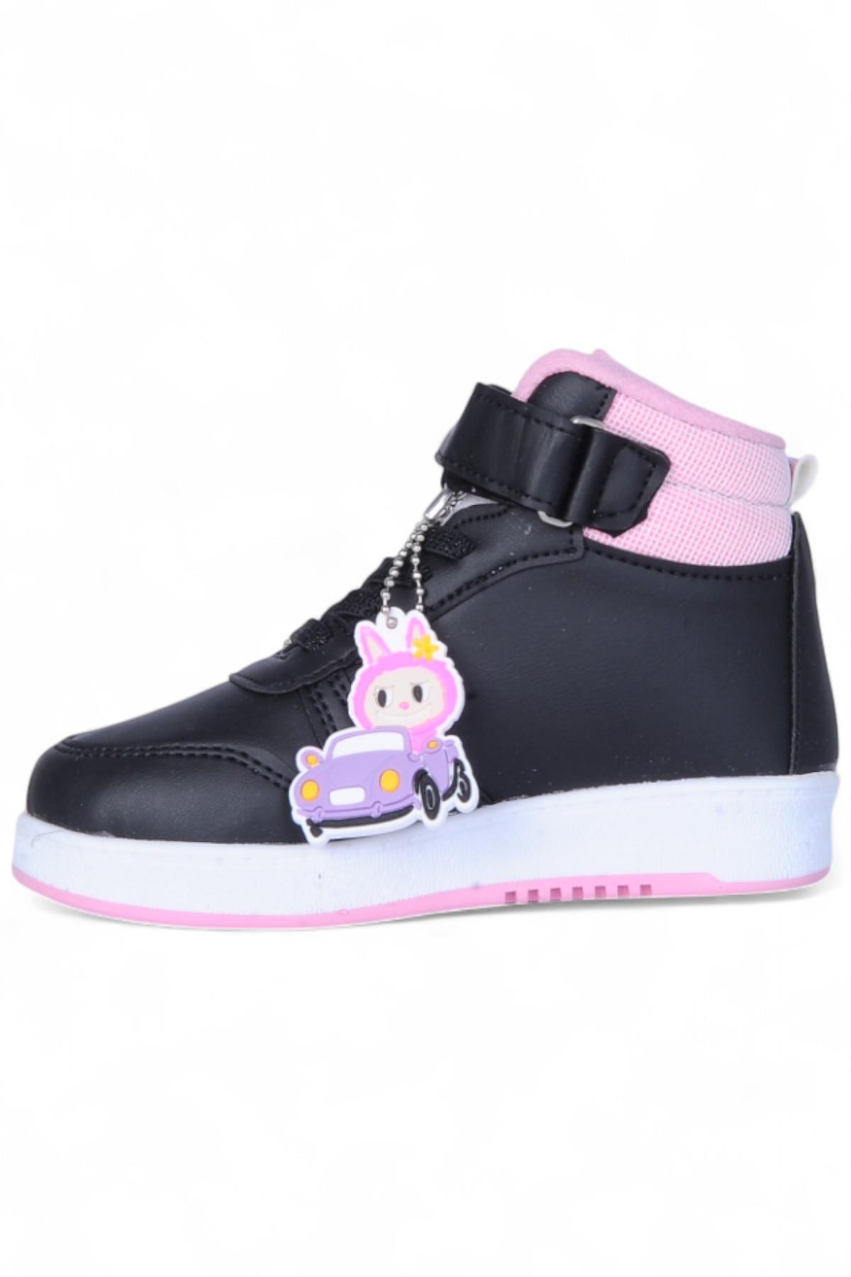 4444 Syh-Pmb Cırtlı Boğazlı Kız Çocuk Spor Ayakkabı - Görsel 4