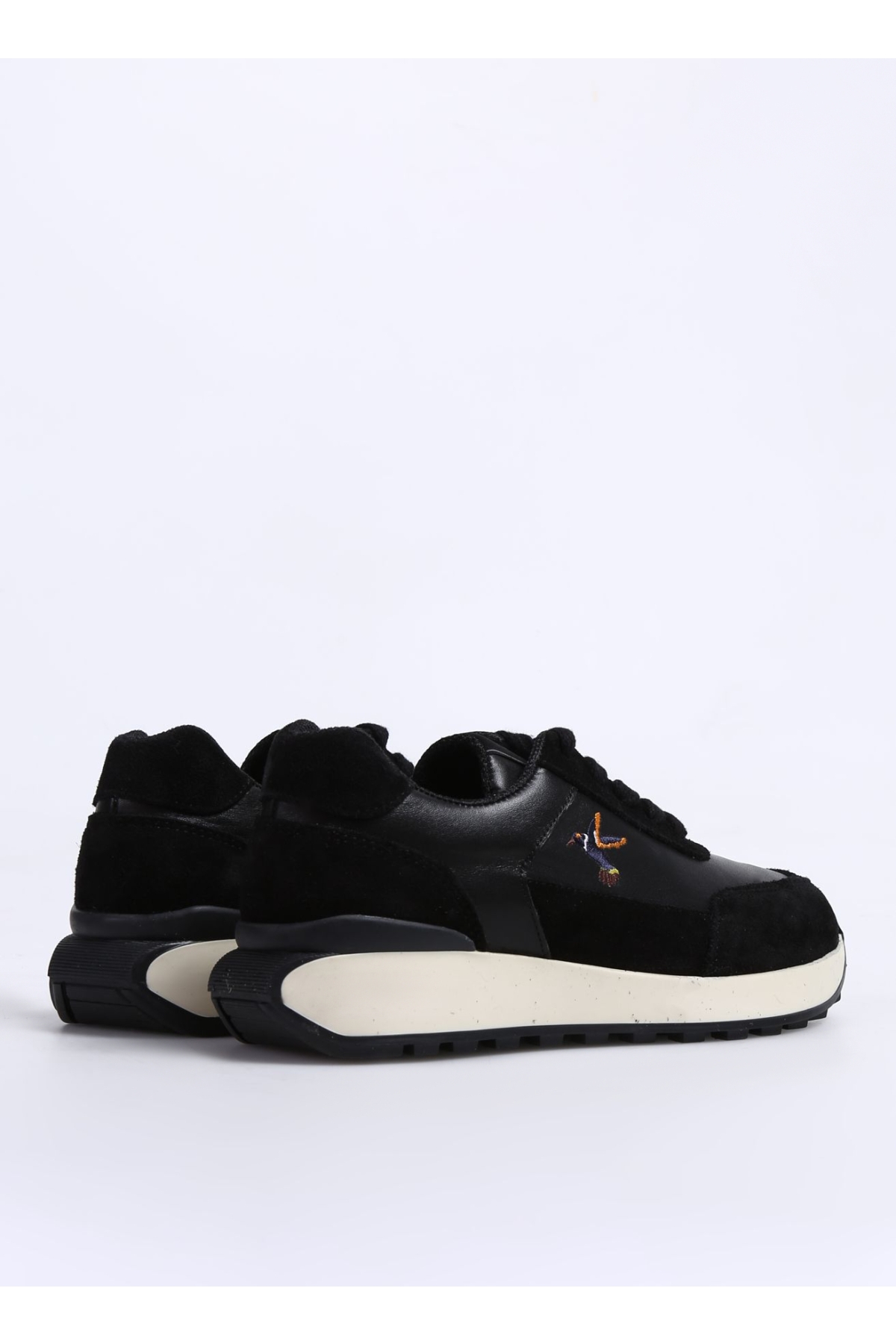 Fabrika Fabrika Siyah Kadın Deri Sneaker MARISSA | Flo Siyah - 4. görsel