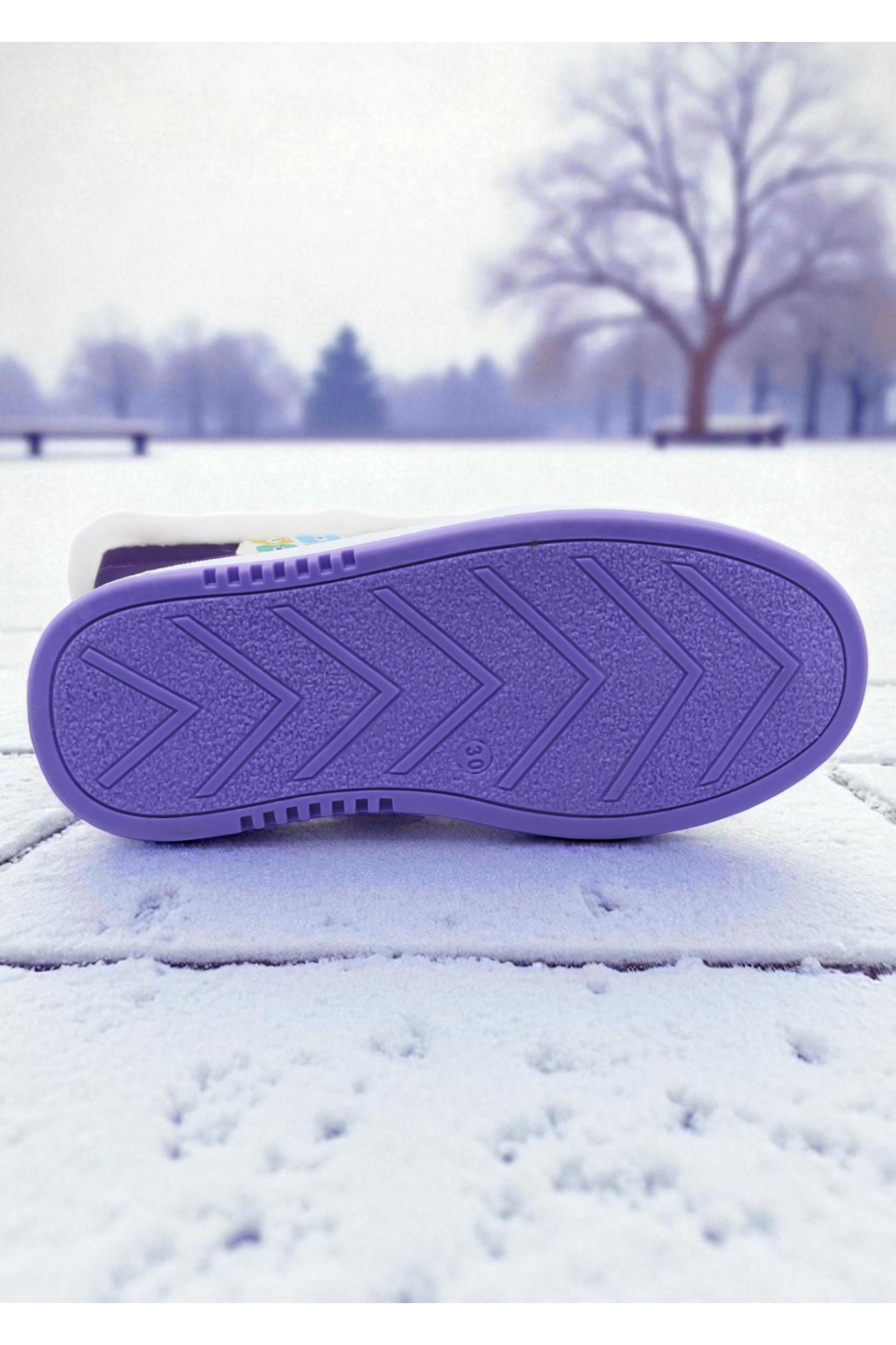 Astor Sıcak Astar Su ve Soğuk Dayanıklı Ortopedik Kaymaz Taban Çocuk Kar Botu - Görsel 5